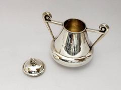 1950s Hector Aguilar Silver Creamer and Sugar