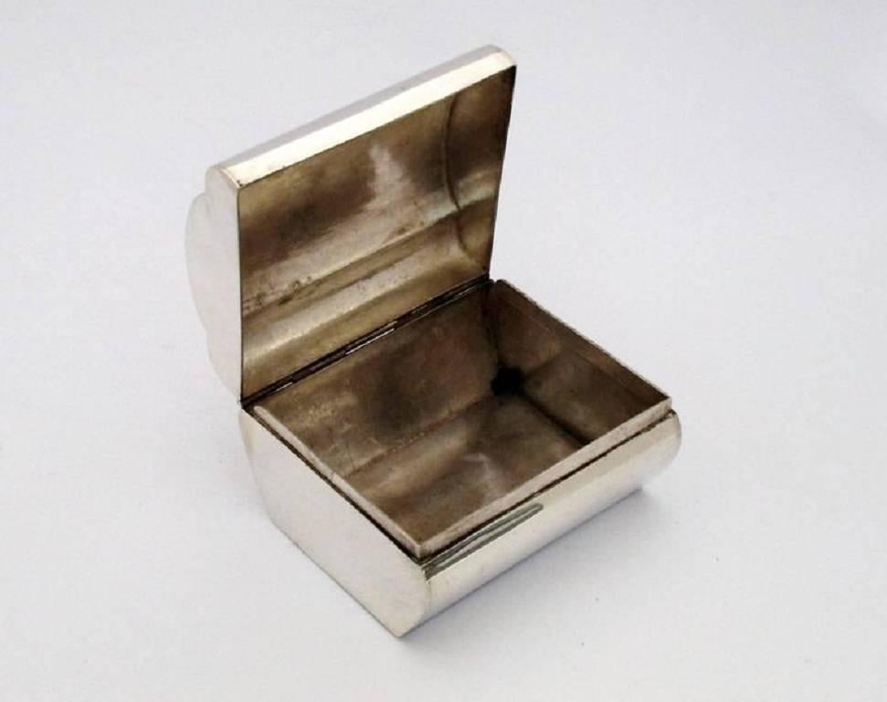 Mexican 1940s William Spratling Silver Box