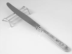 Gorgeous French All Sterling Silver Knife Rests Set of 12 Pieces Art Deco