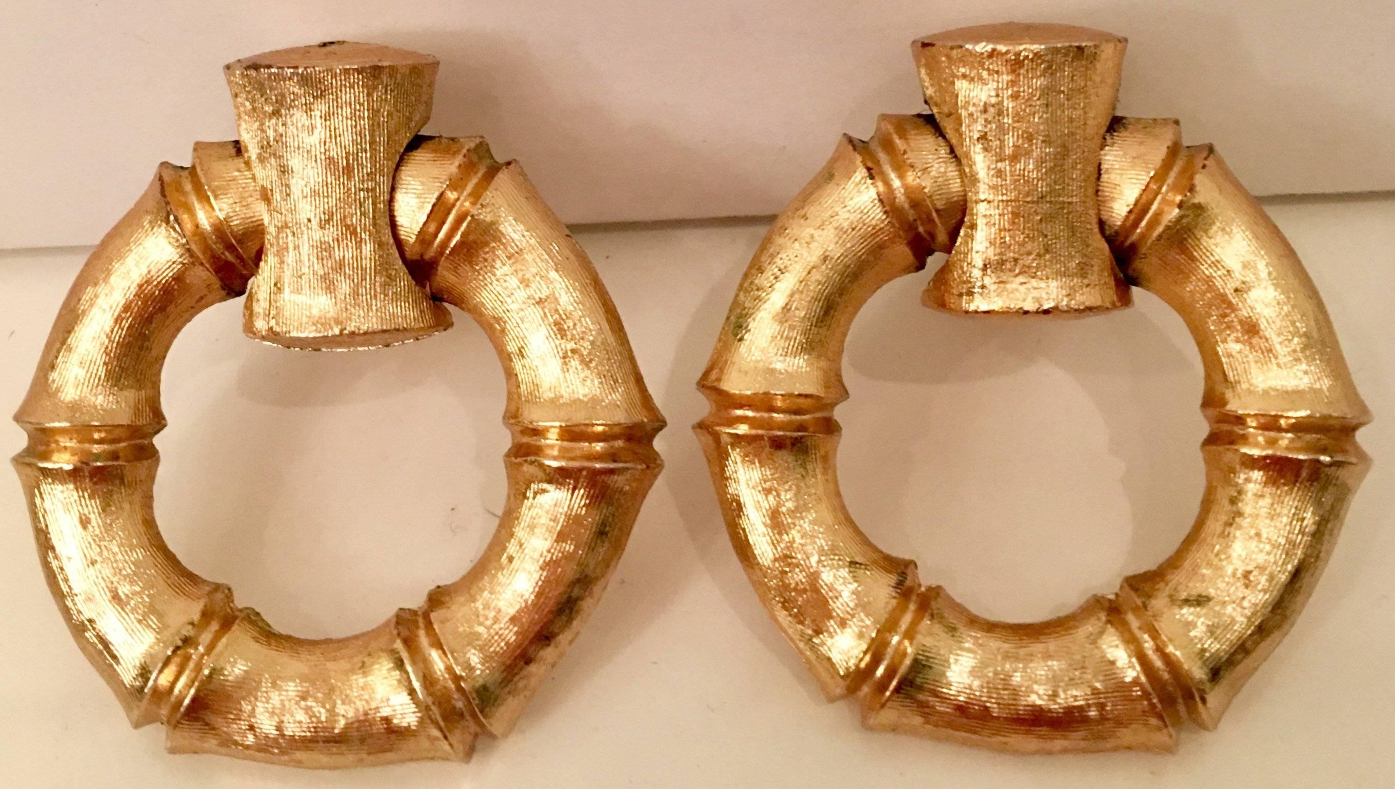 napier gold hoop earrings