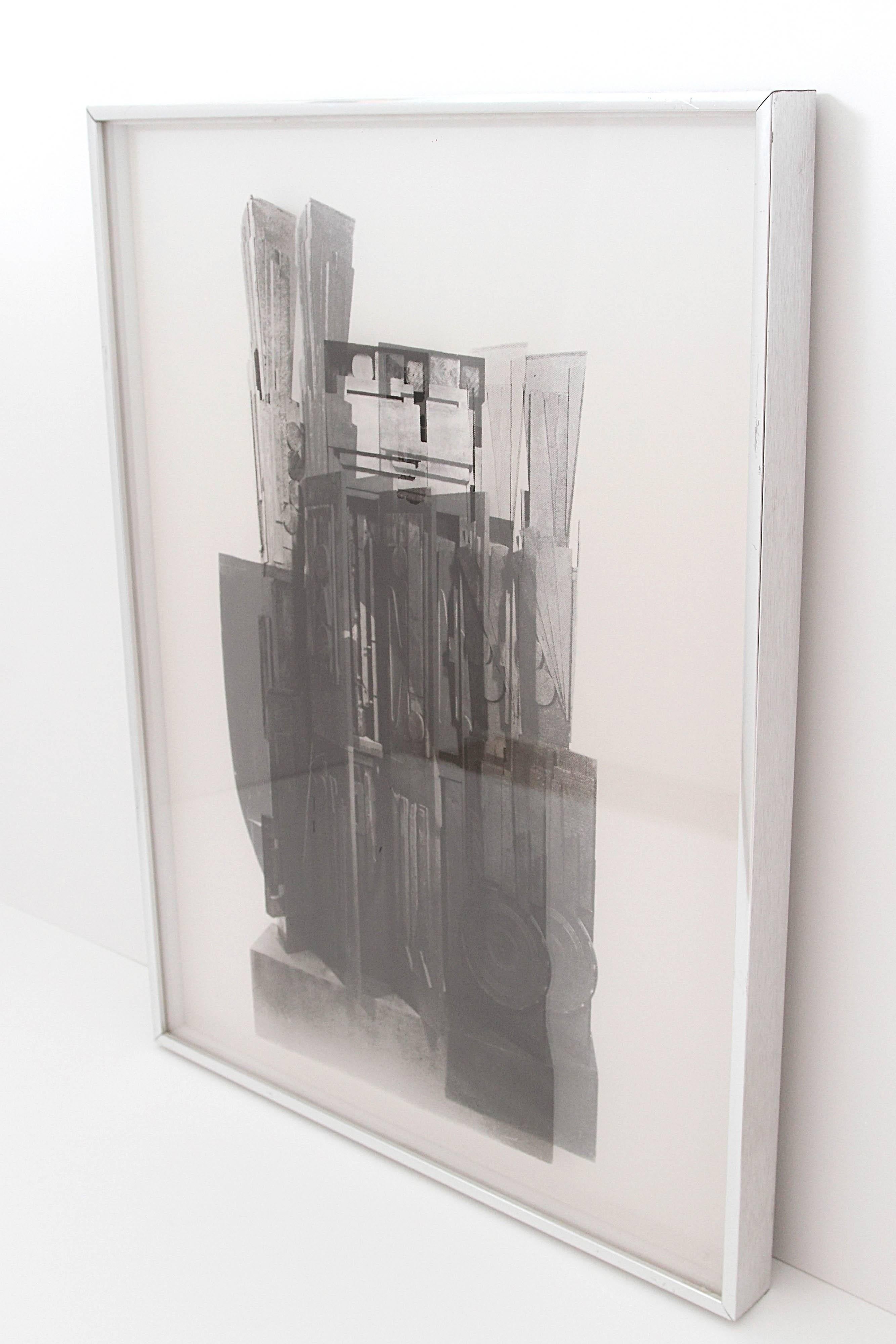 Louise Nevelson „“Facades“ Vier Werke (Papier) im Angebot