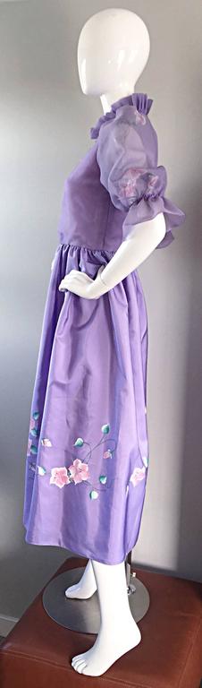 light purple silk dress