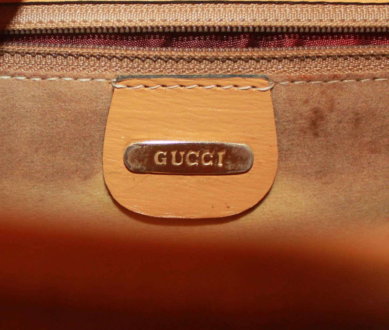 gucci vintage monogram bag