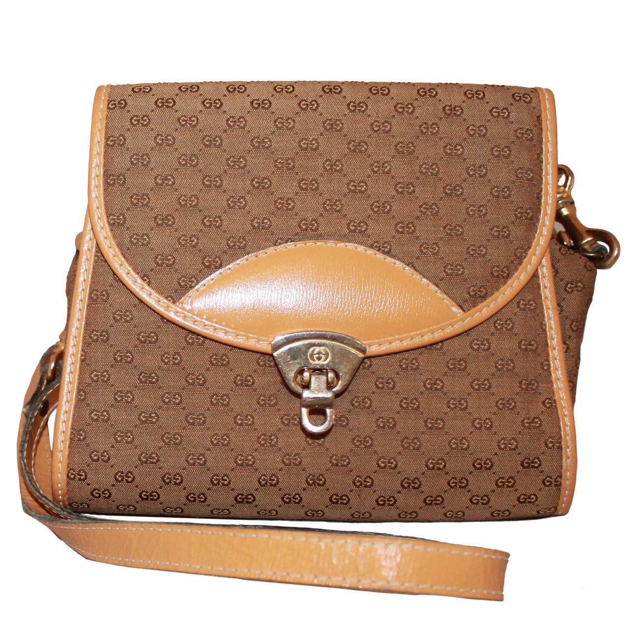 Gucci Vintage Monogram Handbag 
