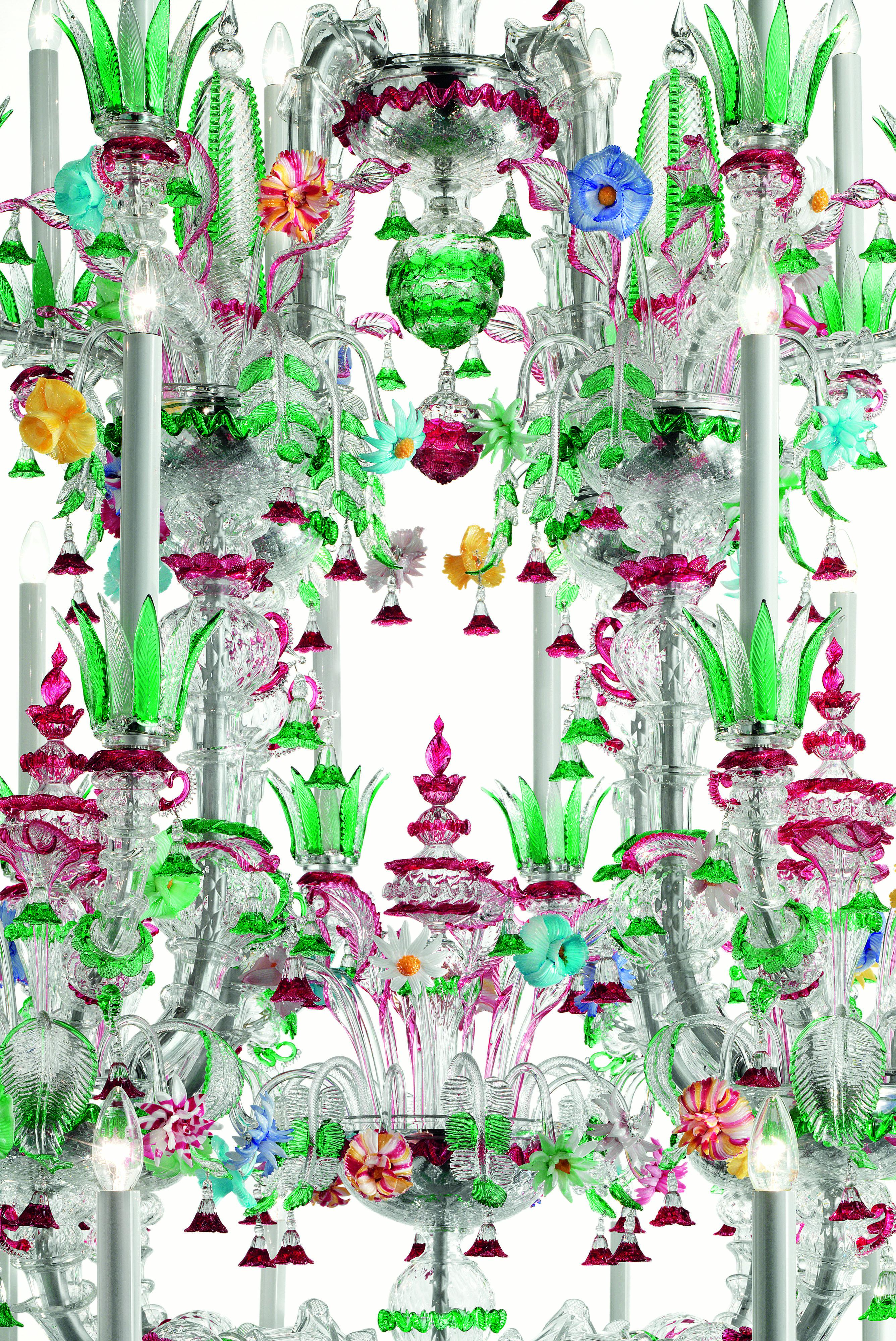 Multi (Polychrome_PC) Lustre 4607 36 en verre de cristal, par Barovier&Toso 8
