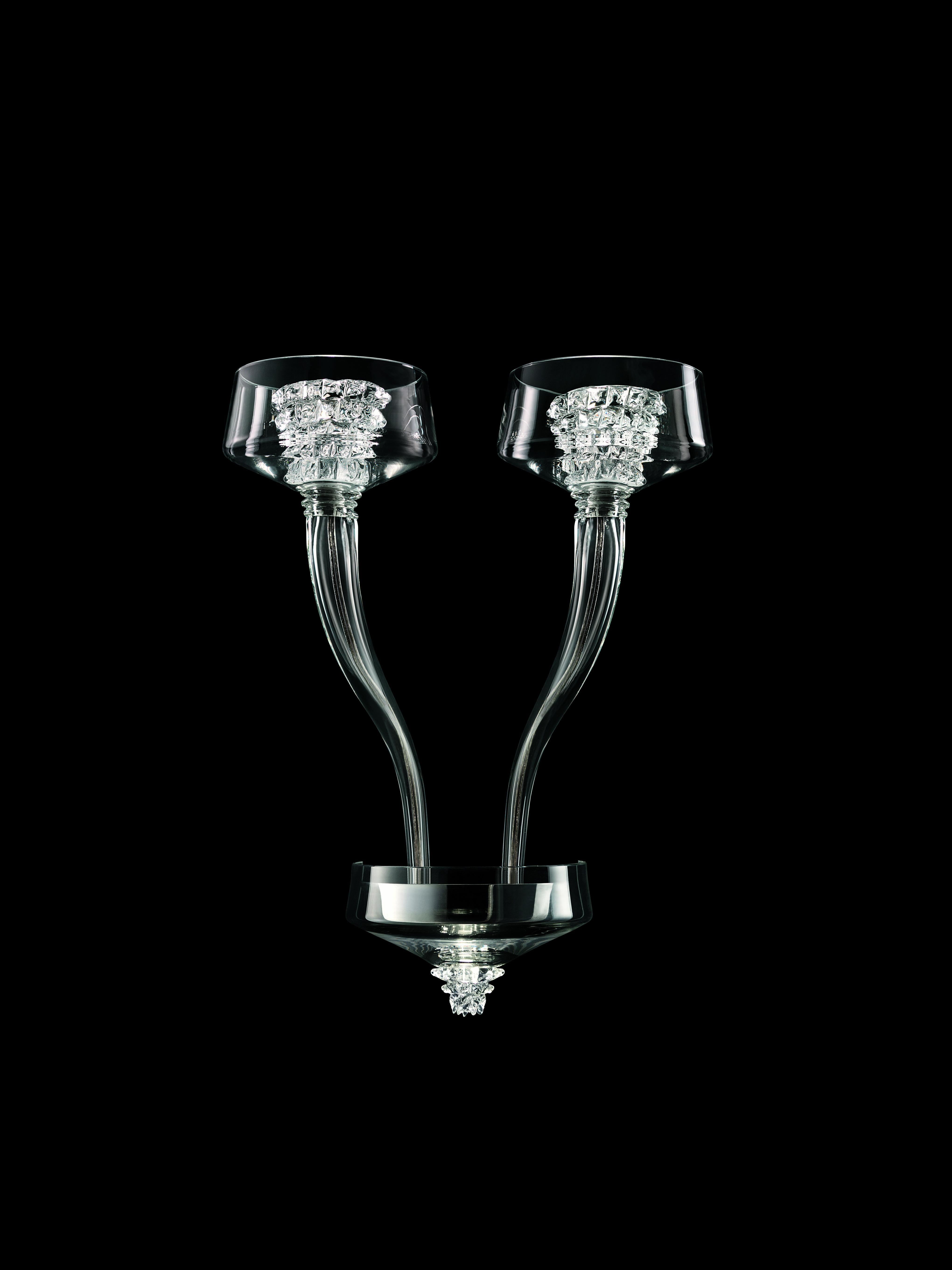 Clear (Crystal_CC) Rosati 5716 02 Wall Scone in Glass, by Barovier&Toso 2