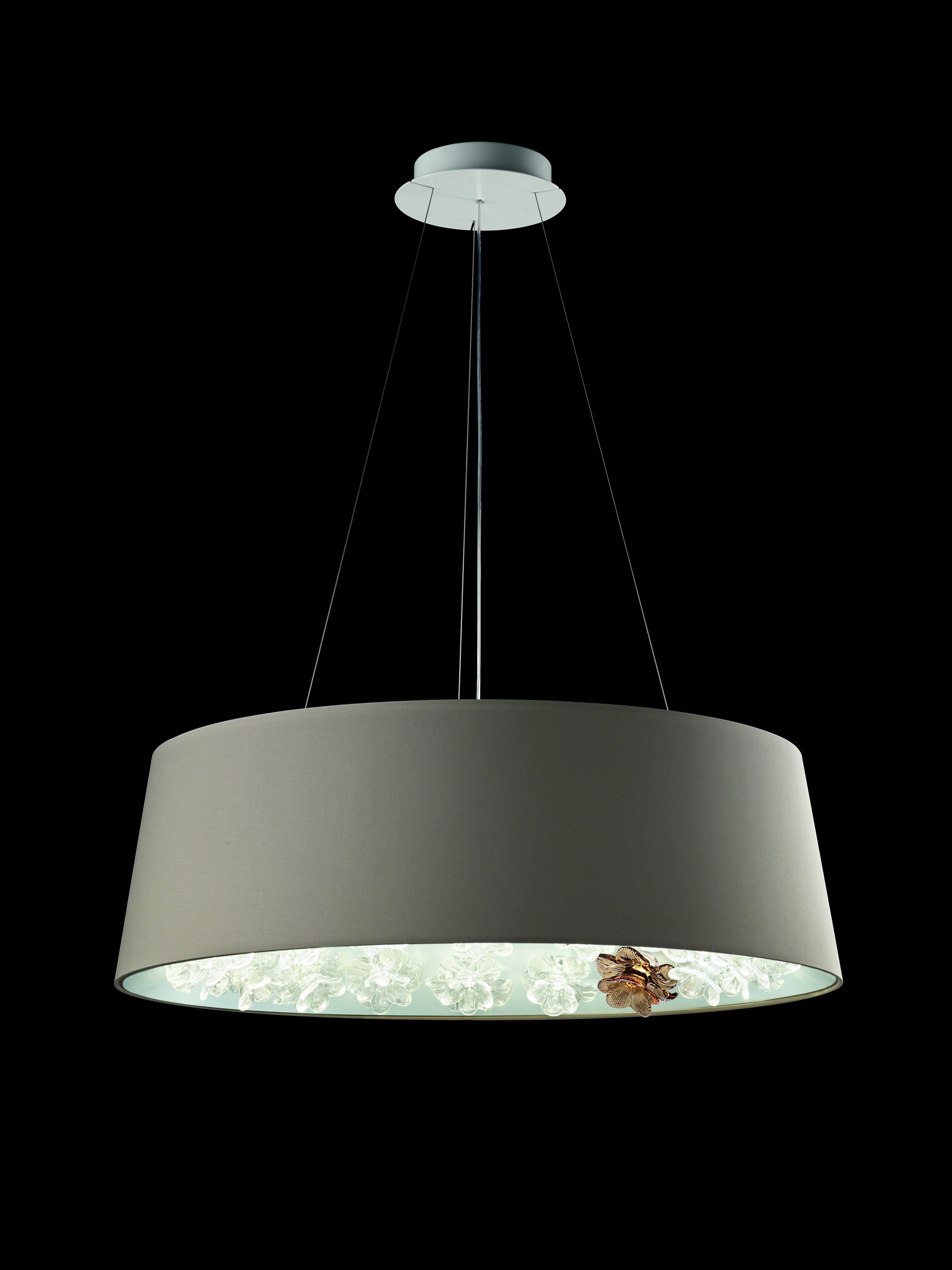 Brown (Brown_CW) New Eden 7346 Suspension Lamp in Glass, by Daniela Puppa and Francesca Martelli 2