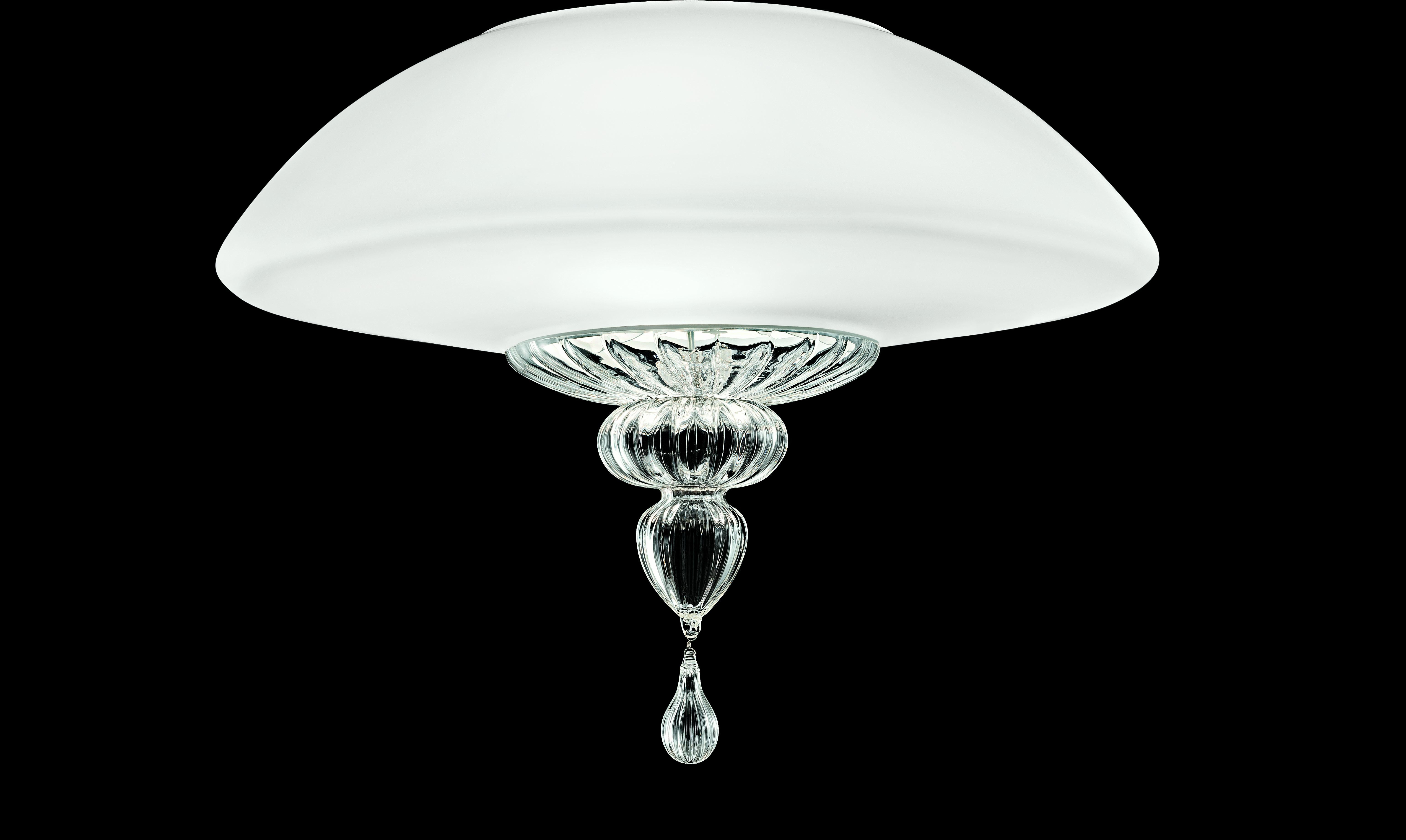 Clear (Crystal_BC) Topkapi 7093 60 Ceiling Lamp in Glass, by Daniela Puppa from Barovier&Toso 2