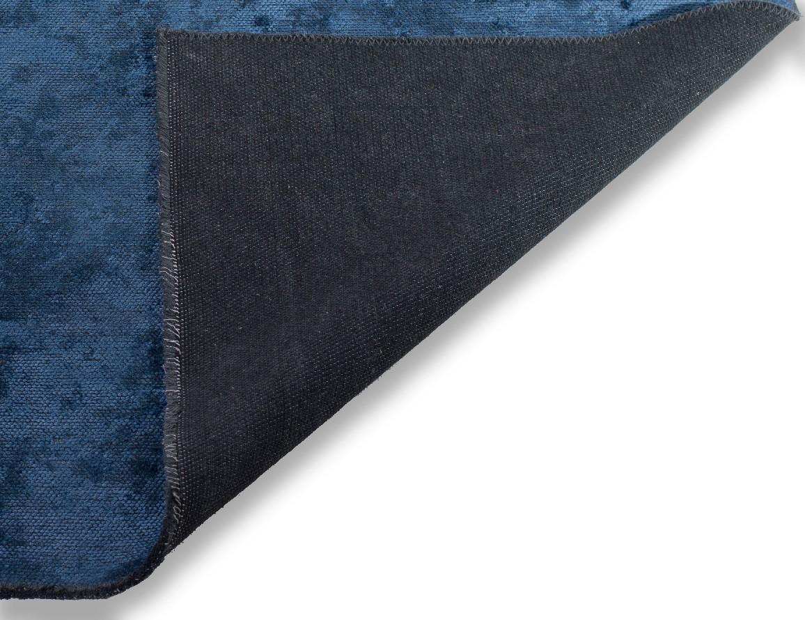 Im Angebot: Modern Solid Color Luxury Area Rug,  (Blau) 8