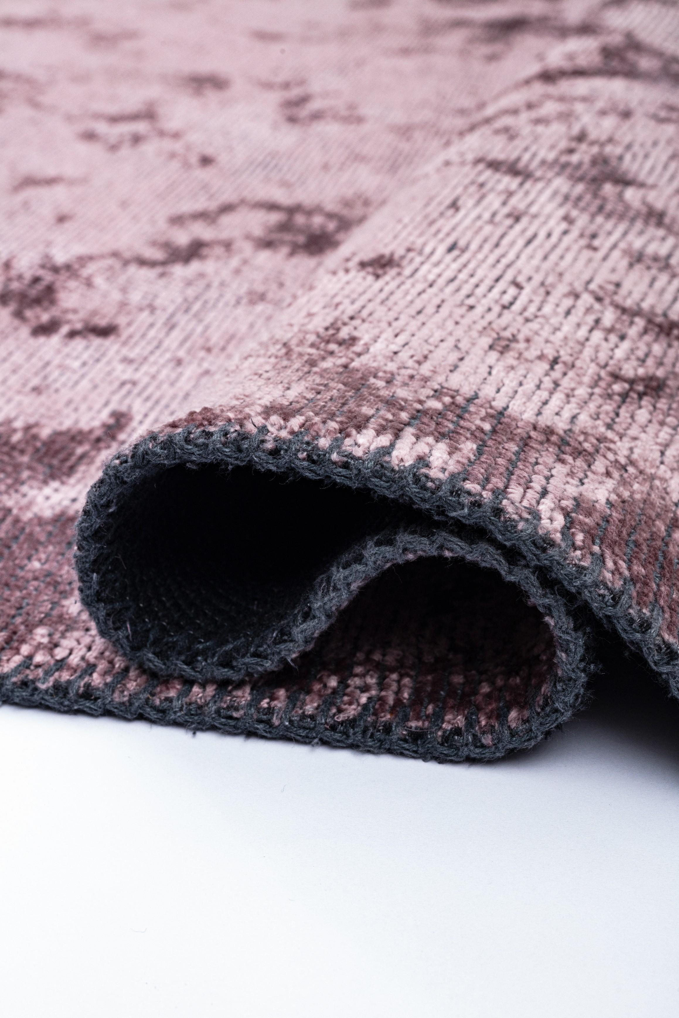 in vendita:  (Rosa) Tappeto di lusso Modern Color a tinta unita 2