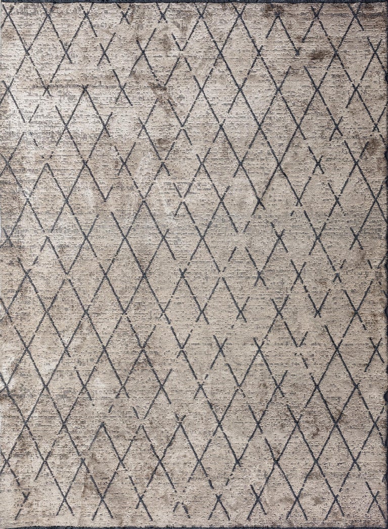 Customizable Rapture 2077 Small Argyle Luxury Area Rug by Woven Concept ...