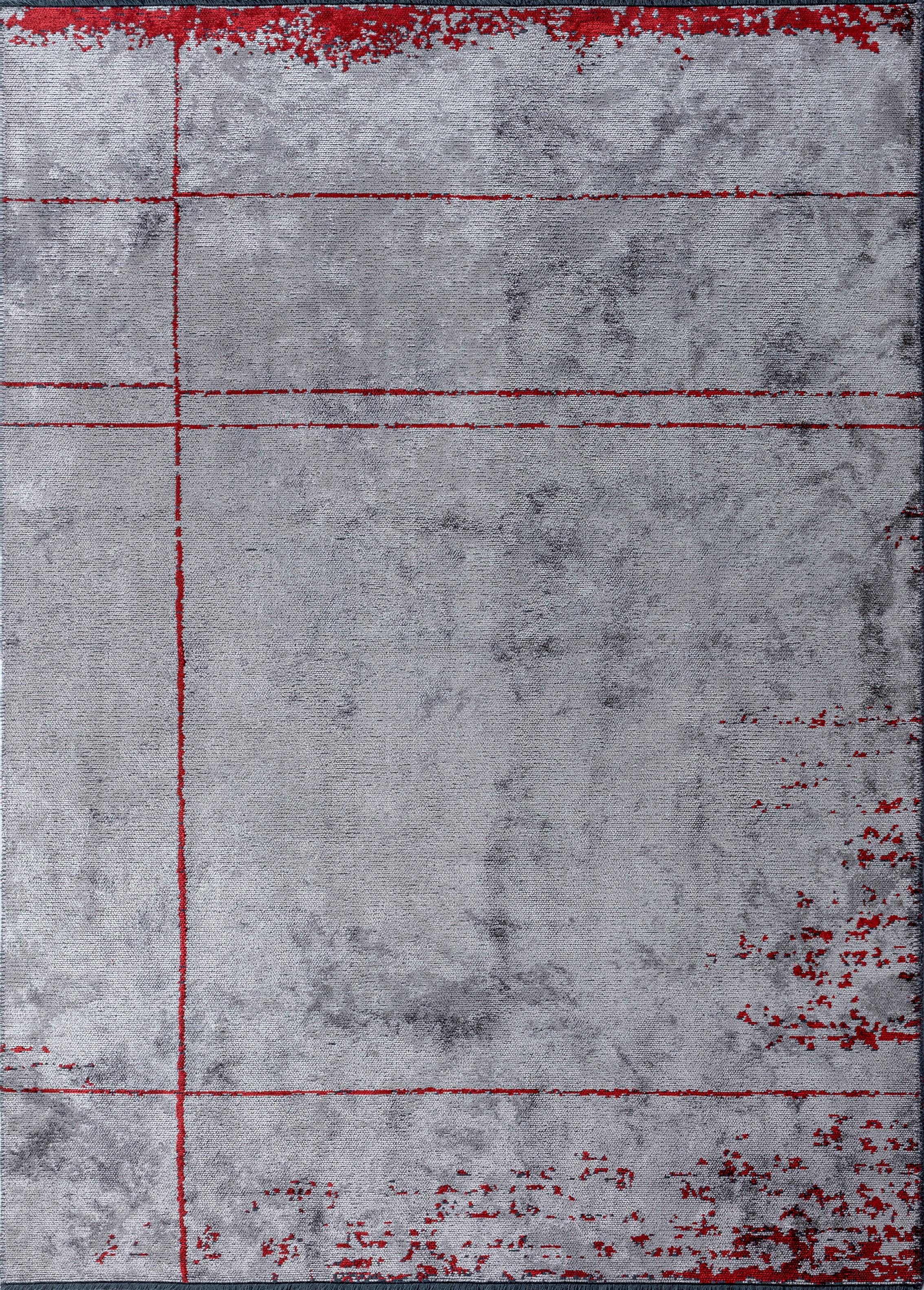 For Sale:  (Gray) Modern Abstract Luxury Area Rug