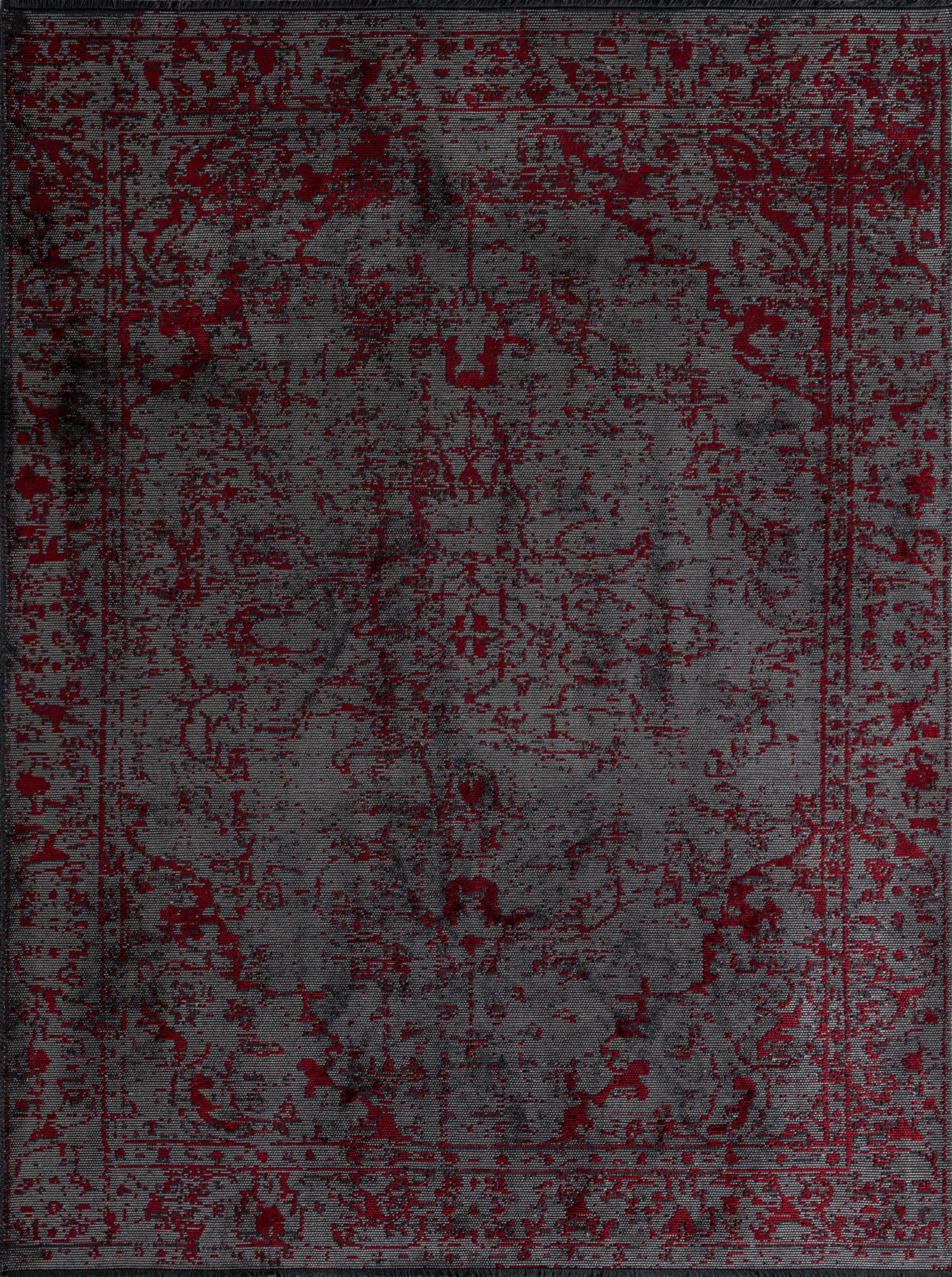 Im Angebot: Traditioneller orientalischer Luxus-Teppich,  (Rot)
