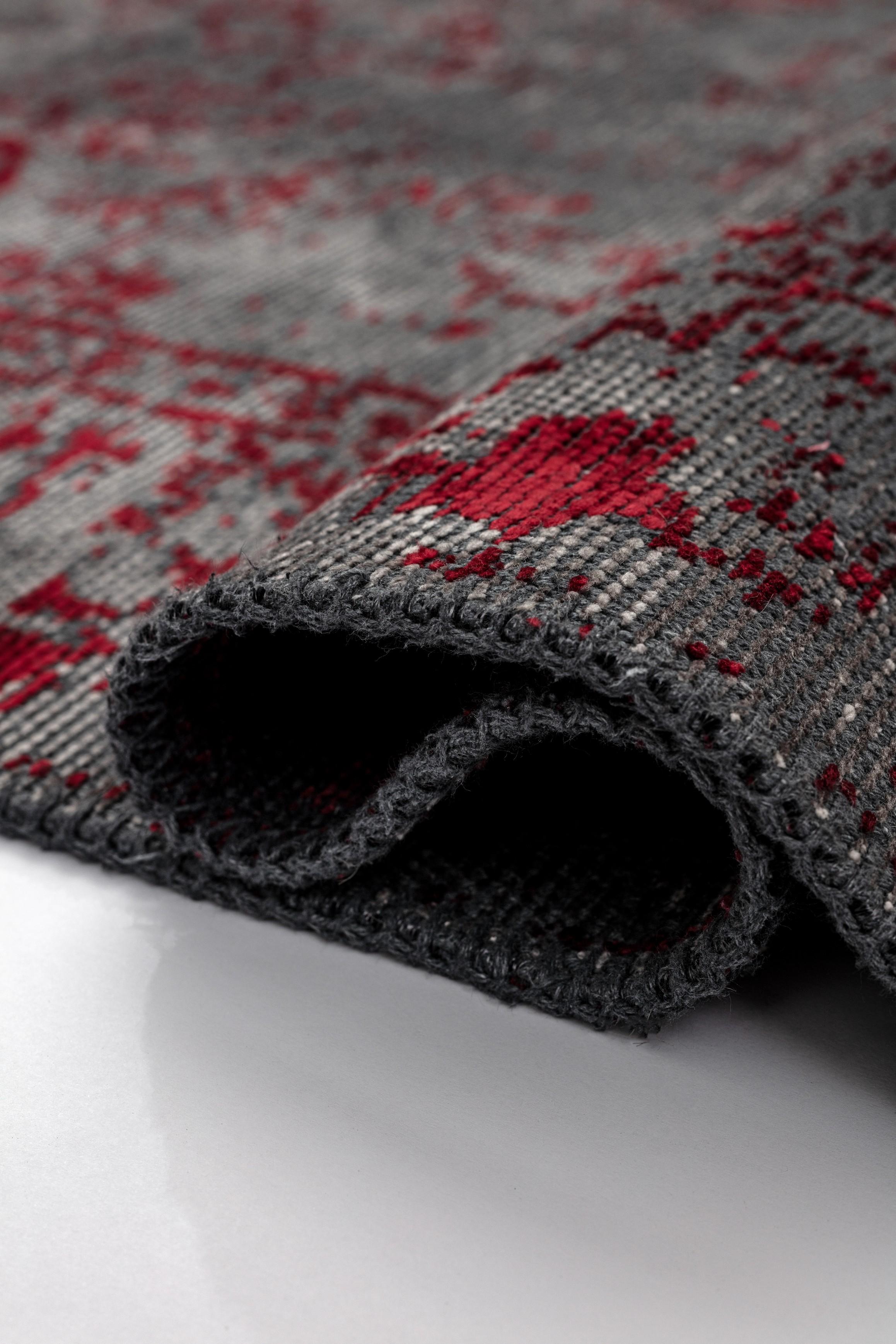 En vente :  (Rouge) Tapis traditionnel oriental de luxe 2