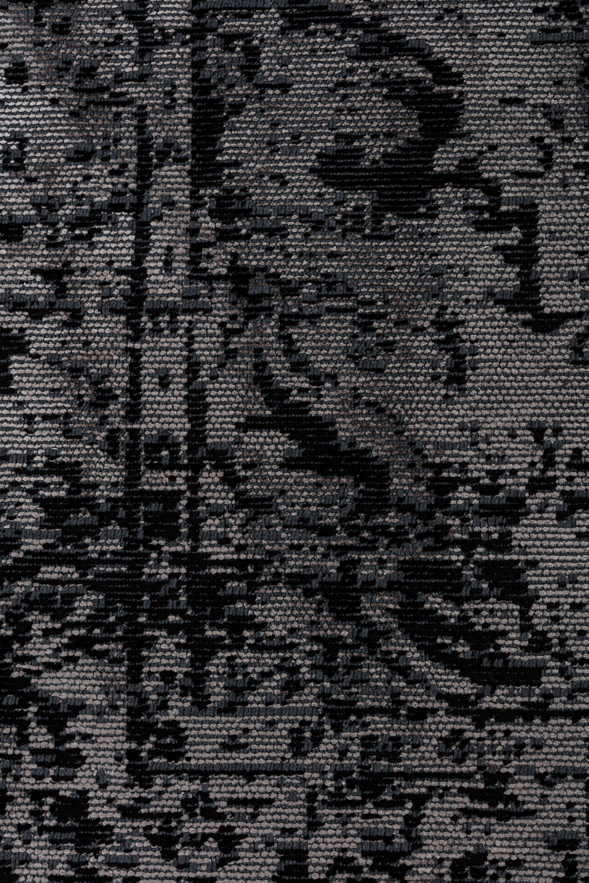 En vente :  (Gris) Tapis traditionnel oriental de luxe 5