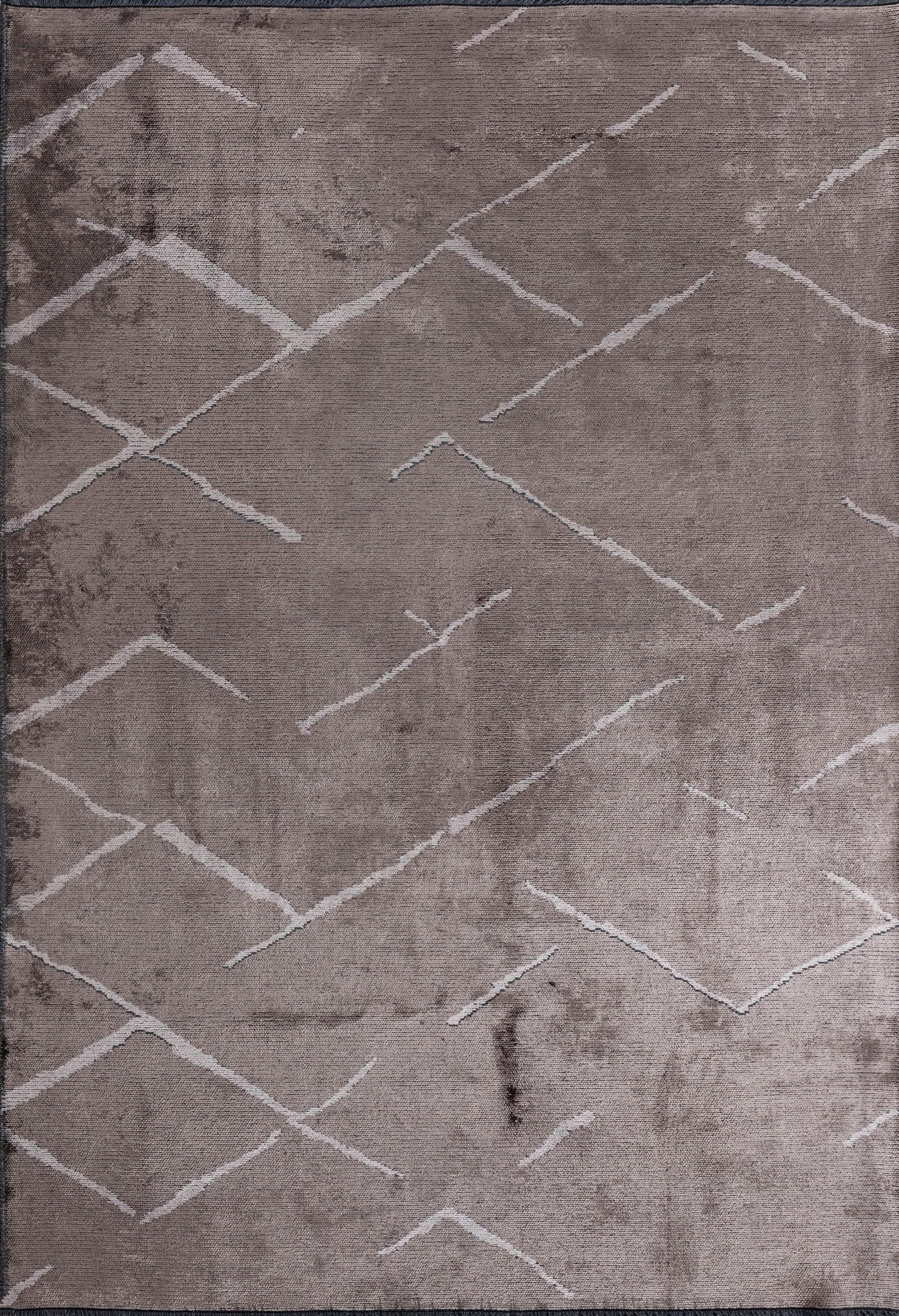 For Sale:  (Gray) Modern Abstract Luxury Area Rug