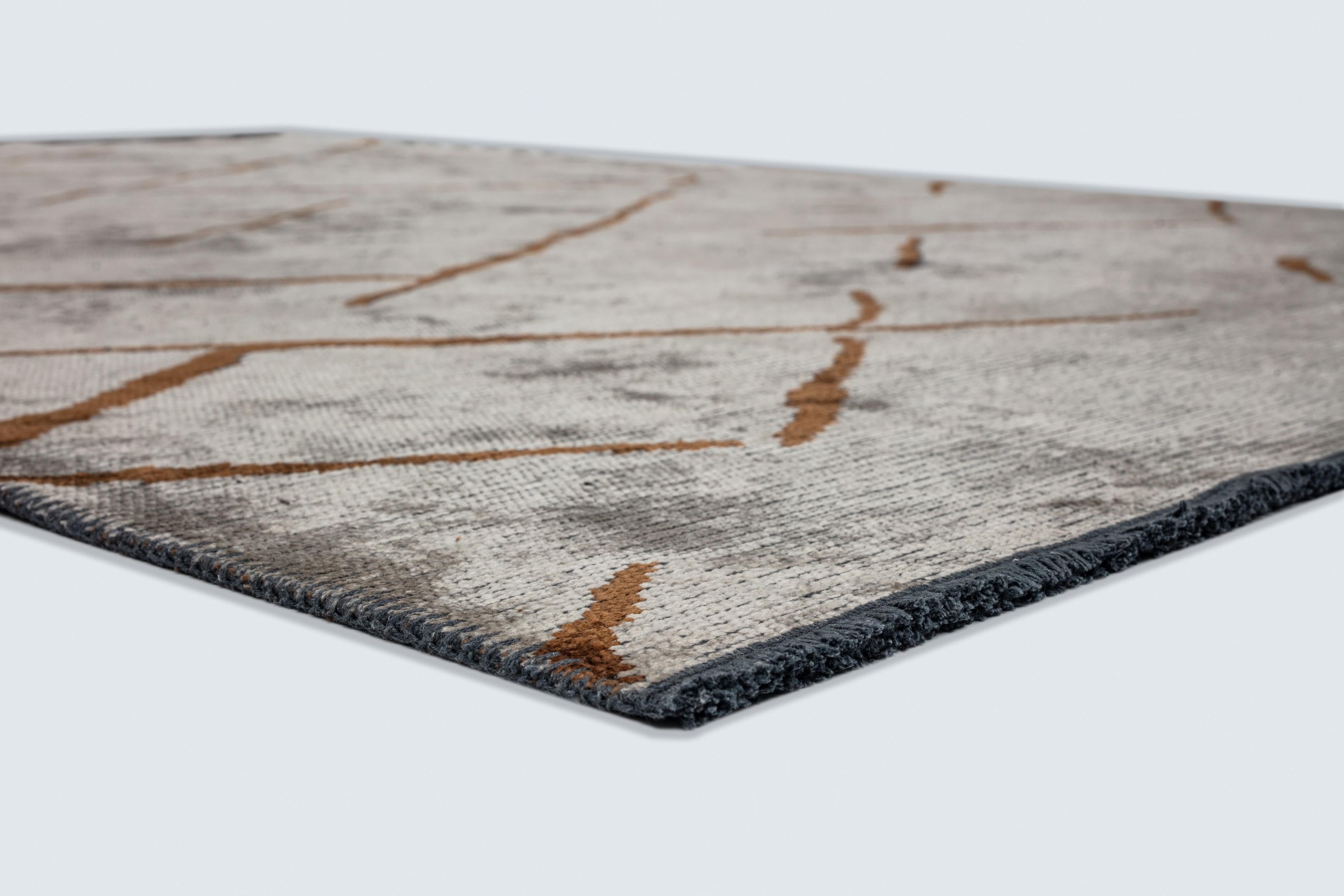 For Sale:  (Beige) Modern Abstract Luxury Area Rug 4