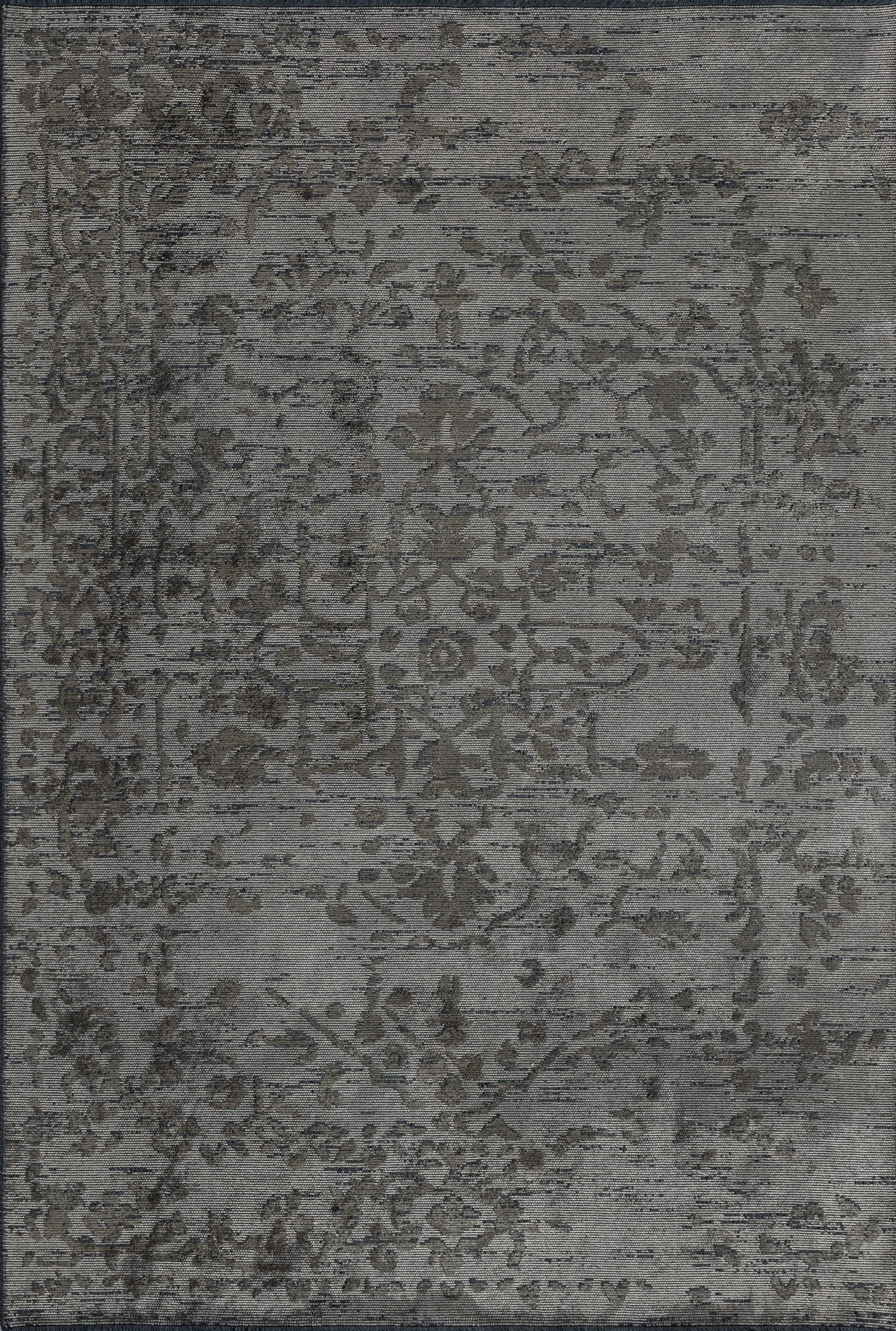 For Sale:  (Gray) Traditional Oriental Luxury Hand-Finished Area Rug