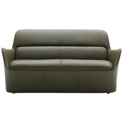 De Sede Fixed Leather Sofa by Alfredo Häberli