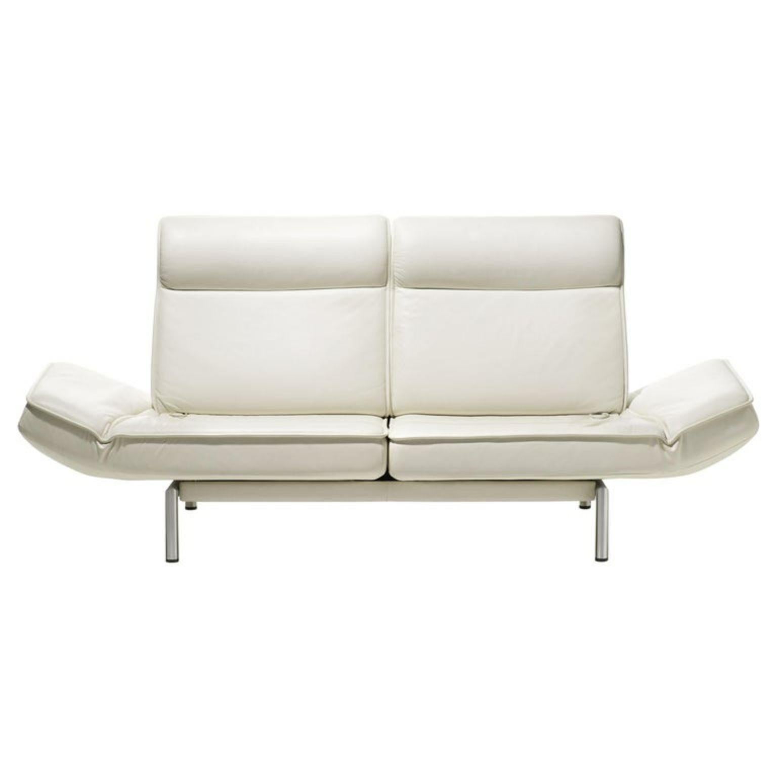 Im Angebot: Verstellbares modernes DS-450-Sofa oder Sessel aus Leder von De Sede,  (Weiß)