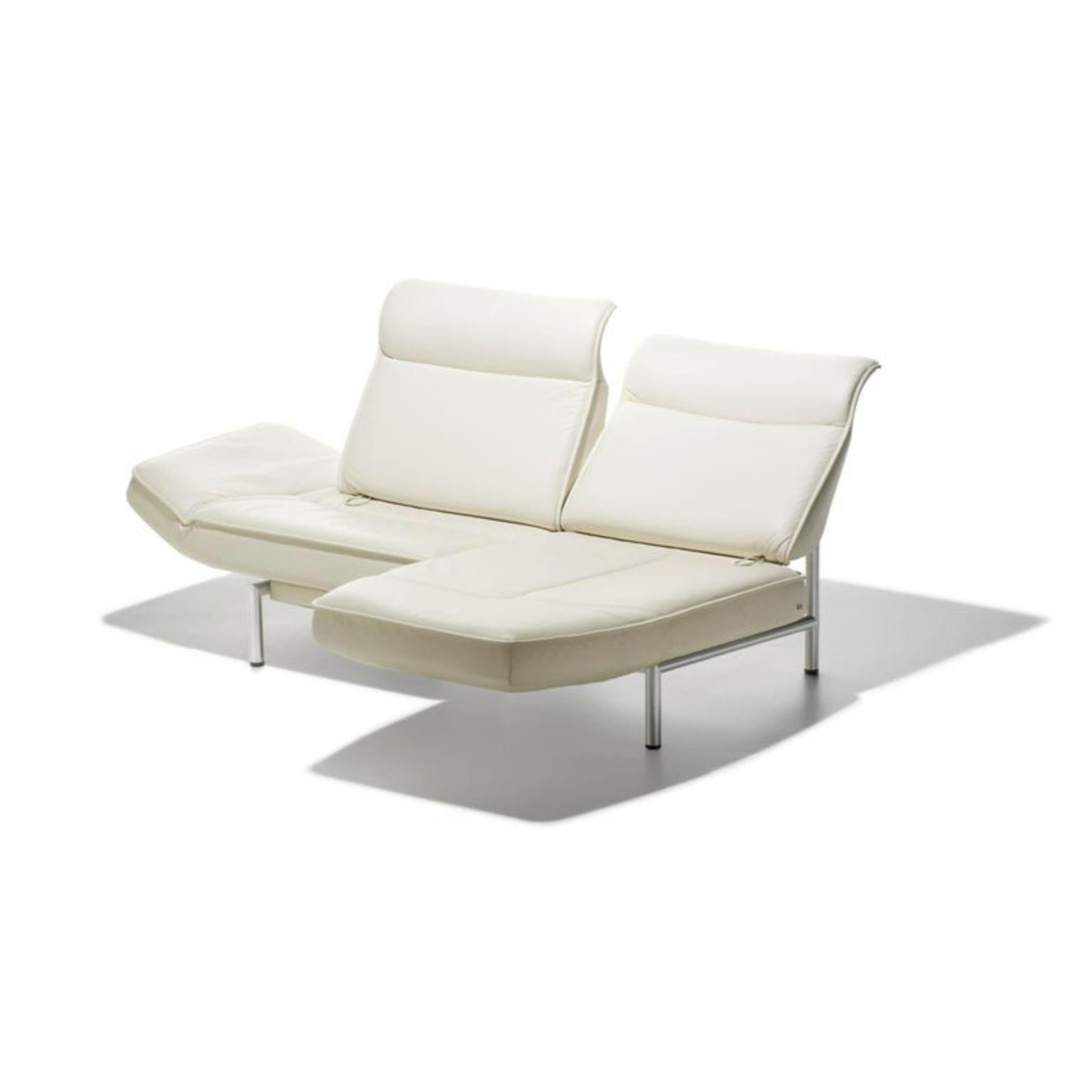 Im Angebot: Verstellbares modernes DS-450-Sofa oder Sessel aus Leder von De Sede,  (Weiß) 6