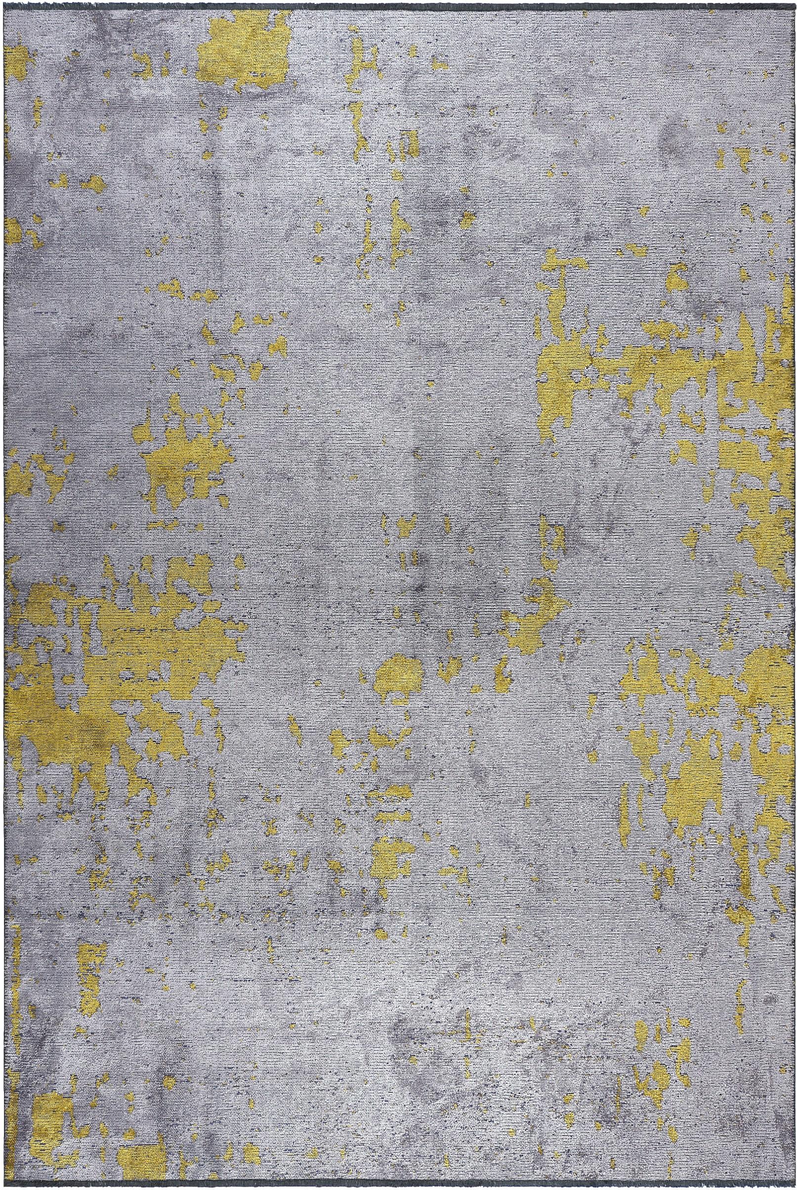 For Sale:  (Gray) Modern  Abstract Luxury Hand-Finished Area Rug