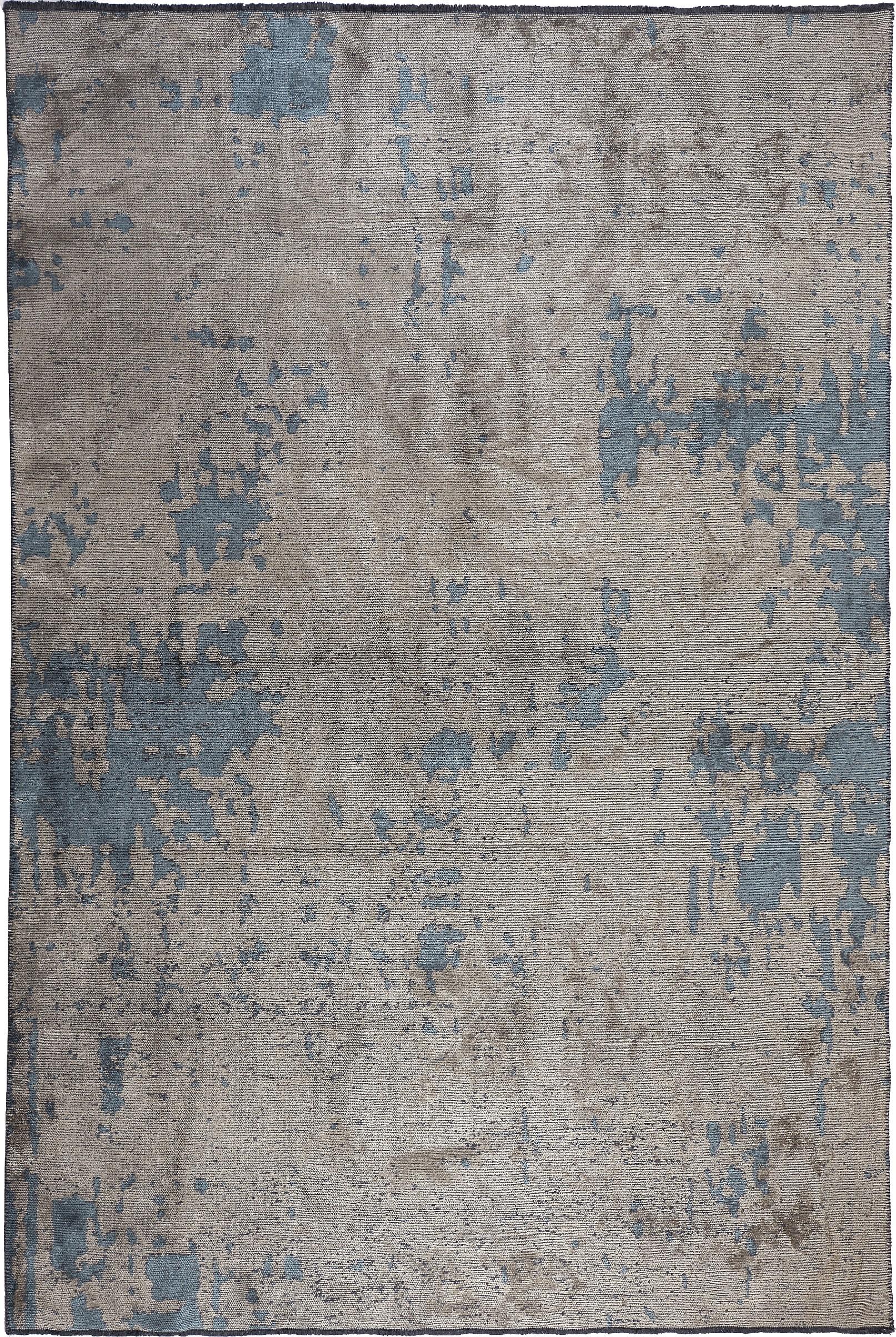 For Sale:  (Beige) Modern Abstract Luxury Hand-Finished Area Rug