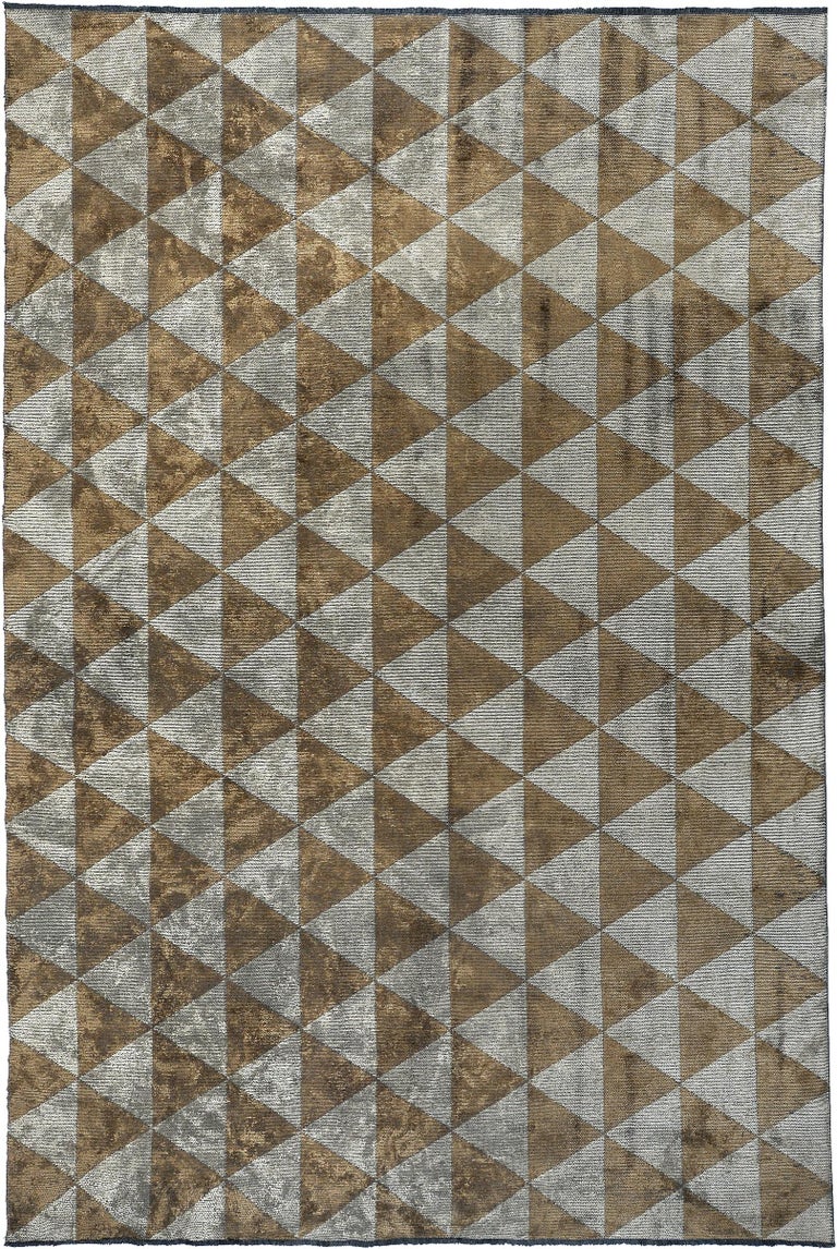 Customizable Rapture 2038 Extra Large Geometric Luxury Area Rug by