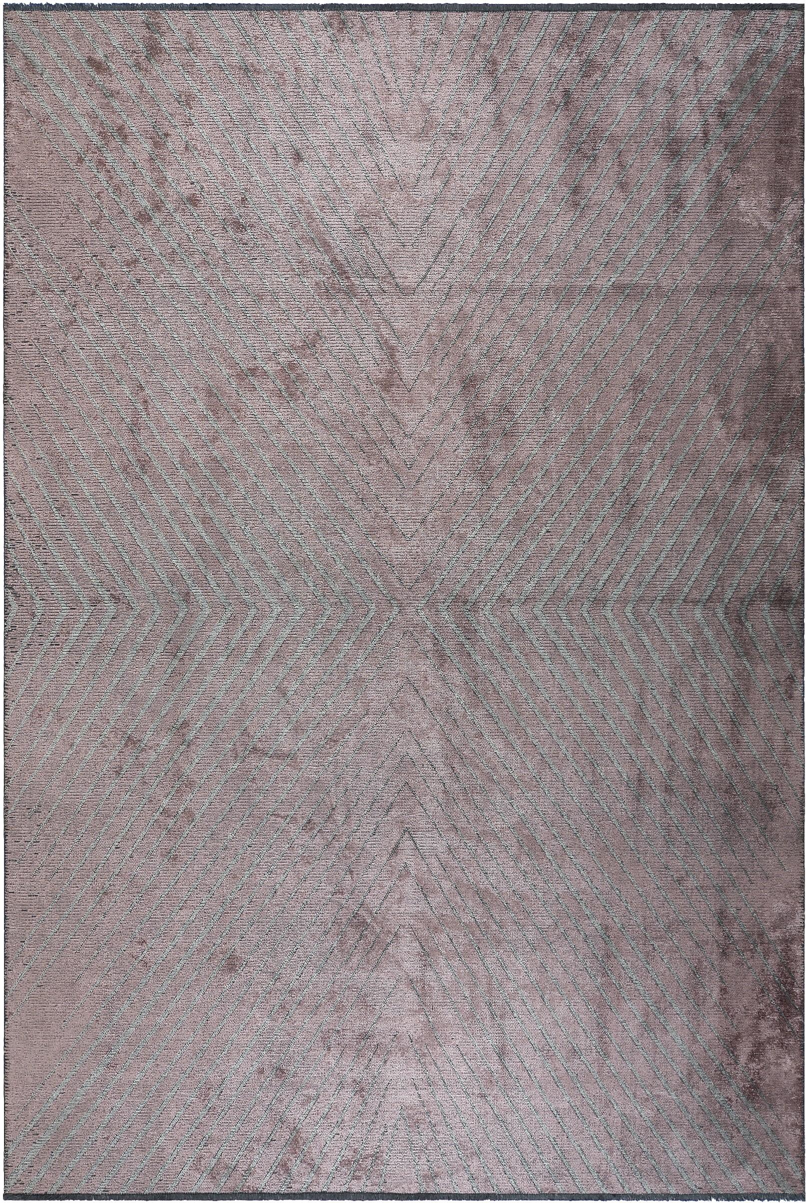 For Sale:  (Pink) Modern Chevron Luxury Area Rug