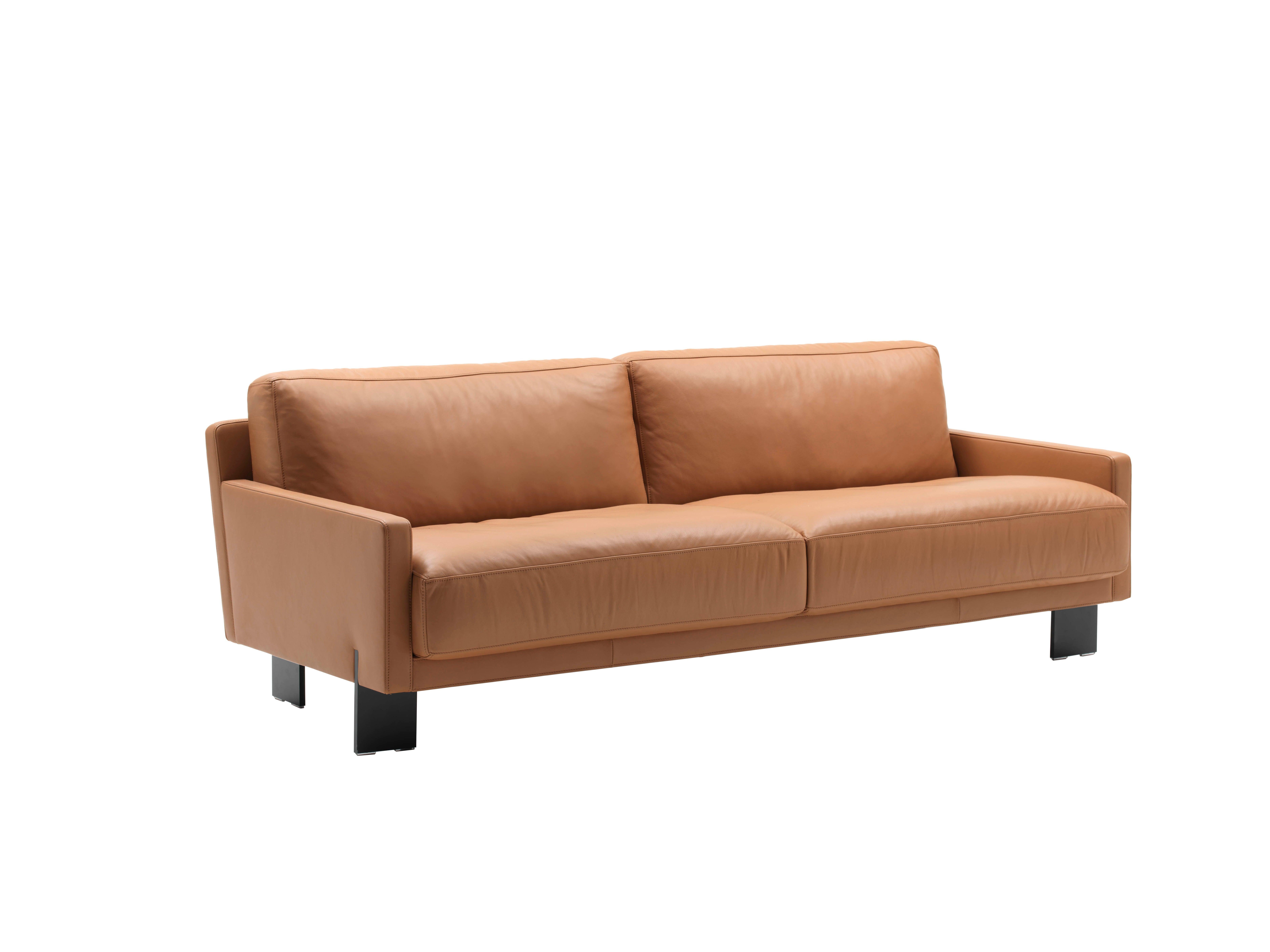 For Sale:  (Orange) De Sede Leather Sofa by Stephan Hürlemann 2