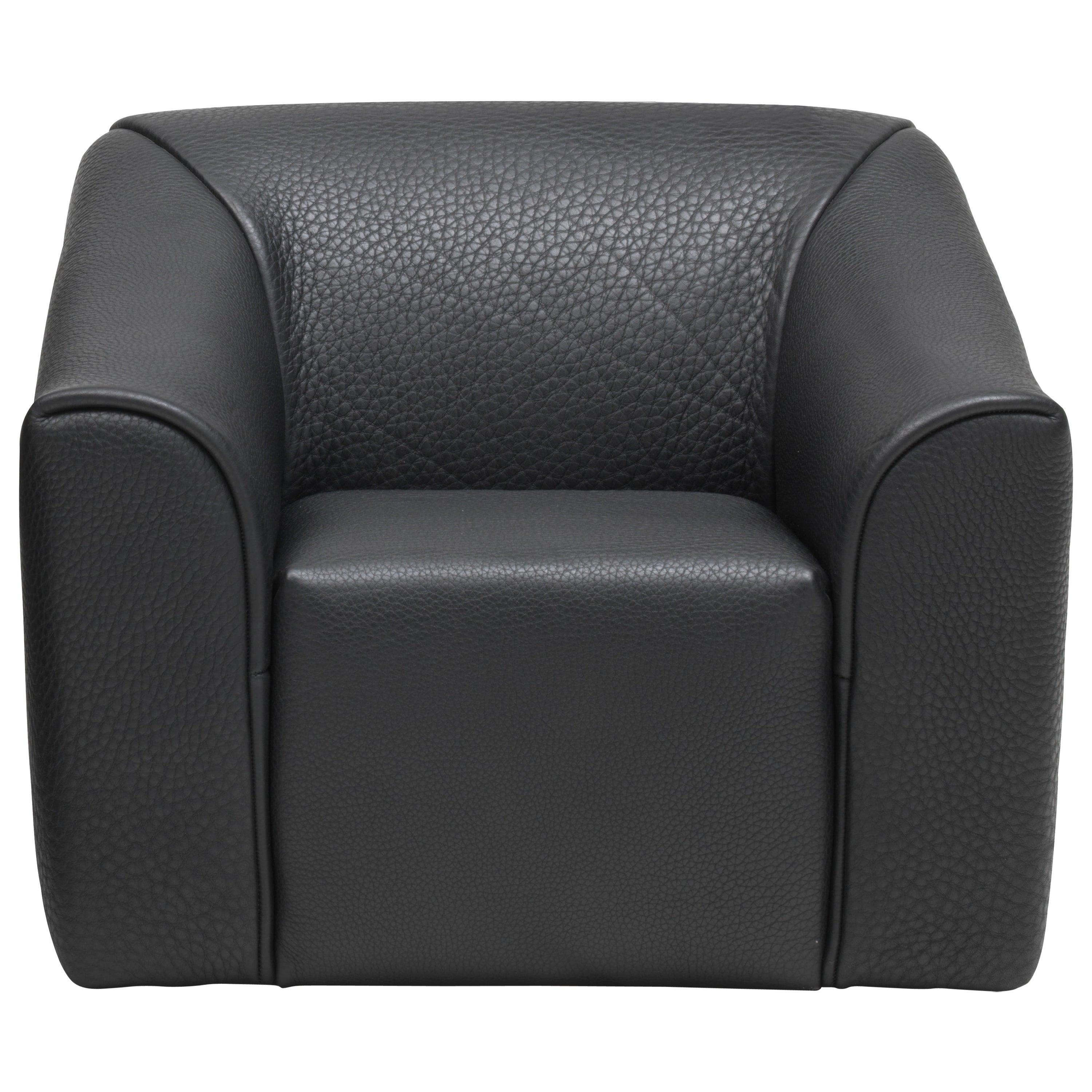 For Sale:  (Black) DS-2847 Children's Leather Armchair by De Sede