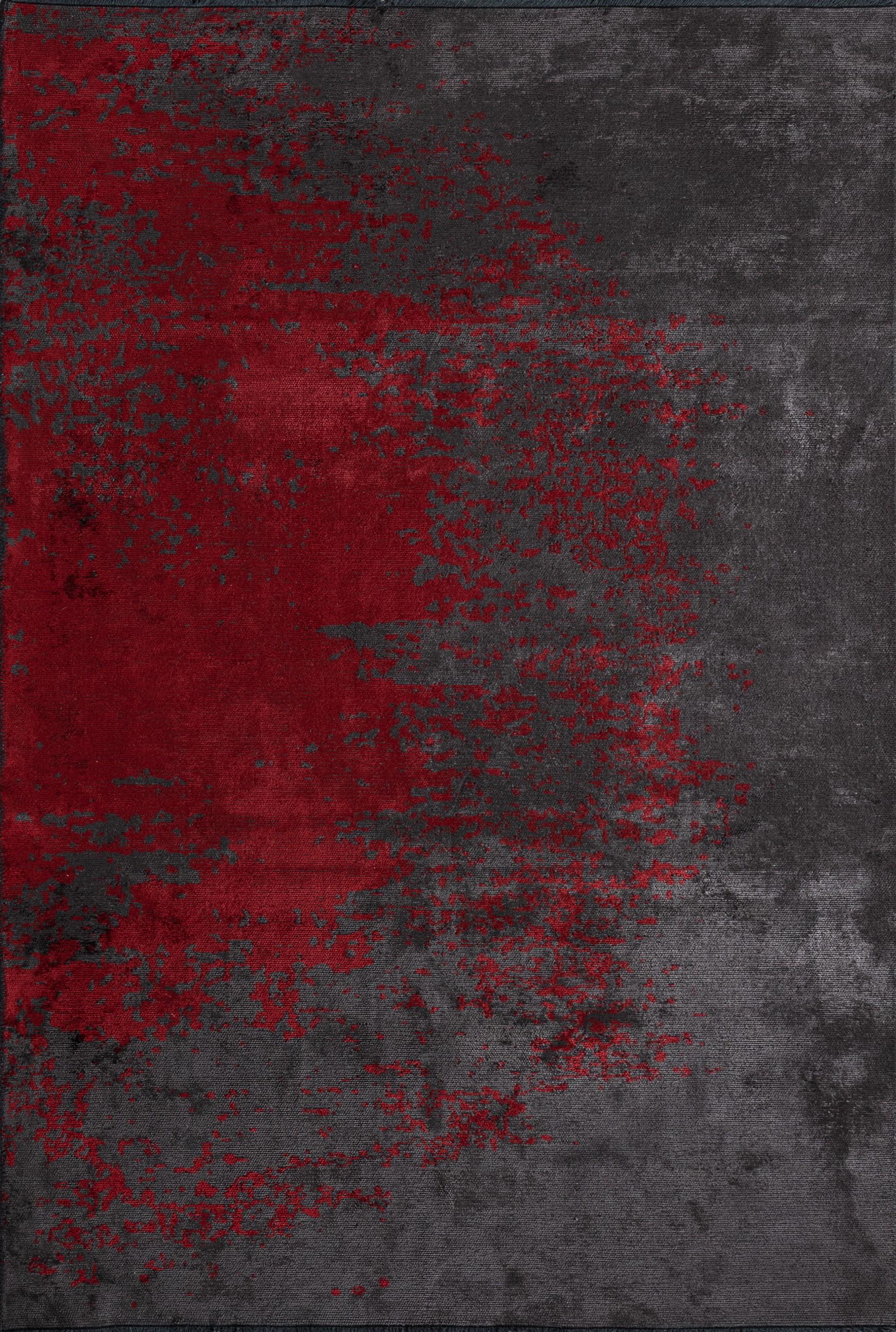 For Sale:  (Gray) Modern No Pattern Solid Color Luxury Area Rug
