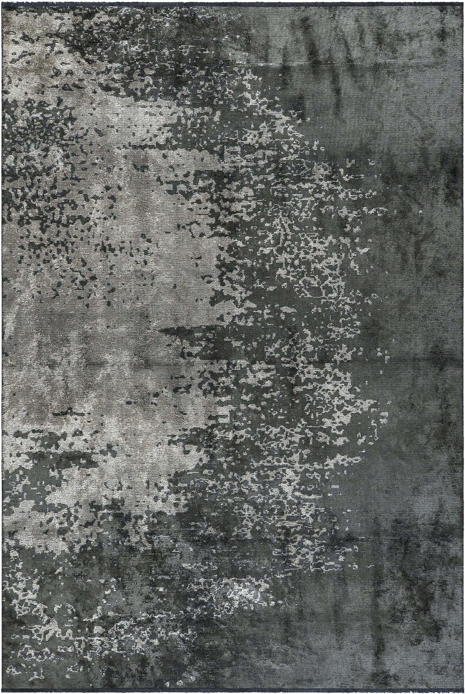 For Sale:  (Gray) Modern No Pattern Solid Color Luxury Area Rug