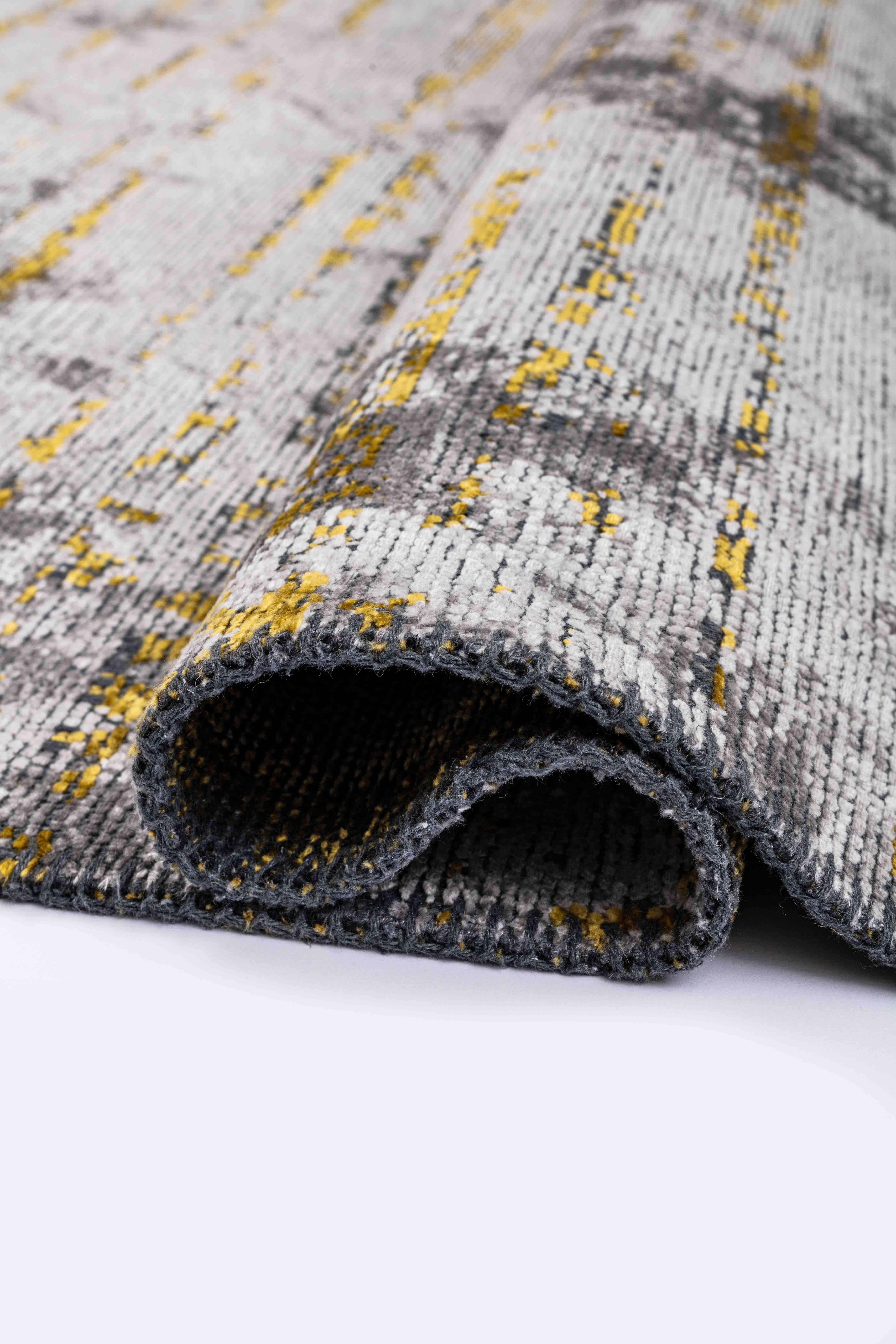 En vente :  (Gris) The Moderns No Pattern Solid Color Luxury Area Rug (tapis de luxe moderne sans motif et de couleur unie) 4