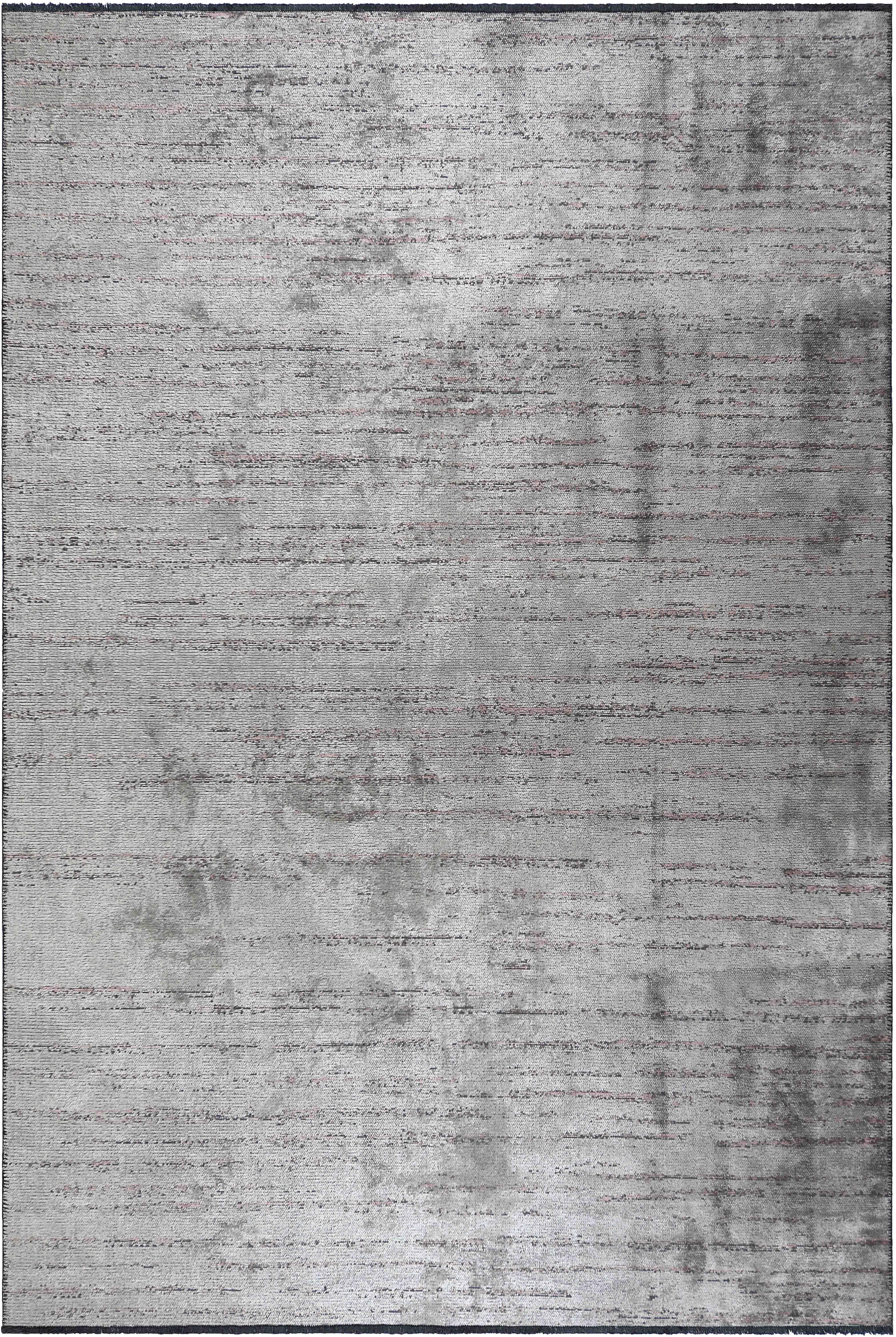 En vente :  (Gris) The Moderns No Pattern Solid Color Luxury Area Rug (tapis de luxe moderne sans motif et de couleur unie)