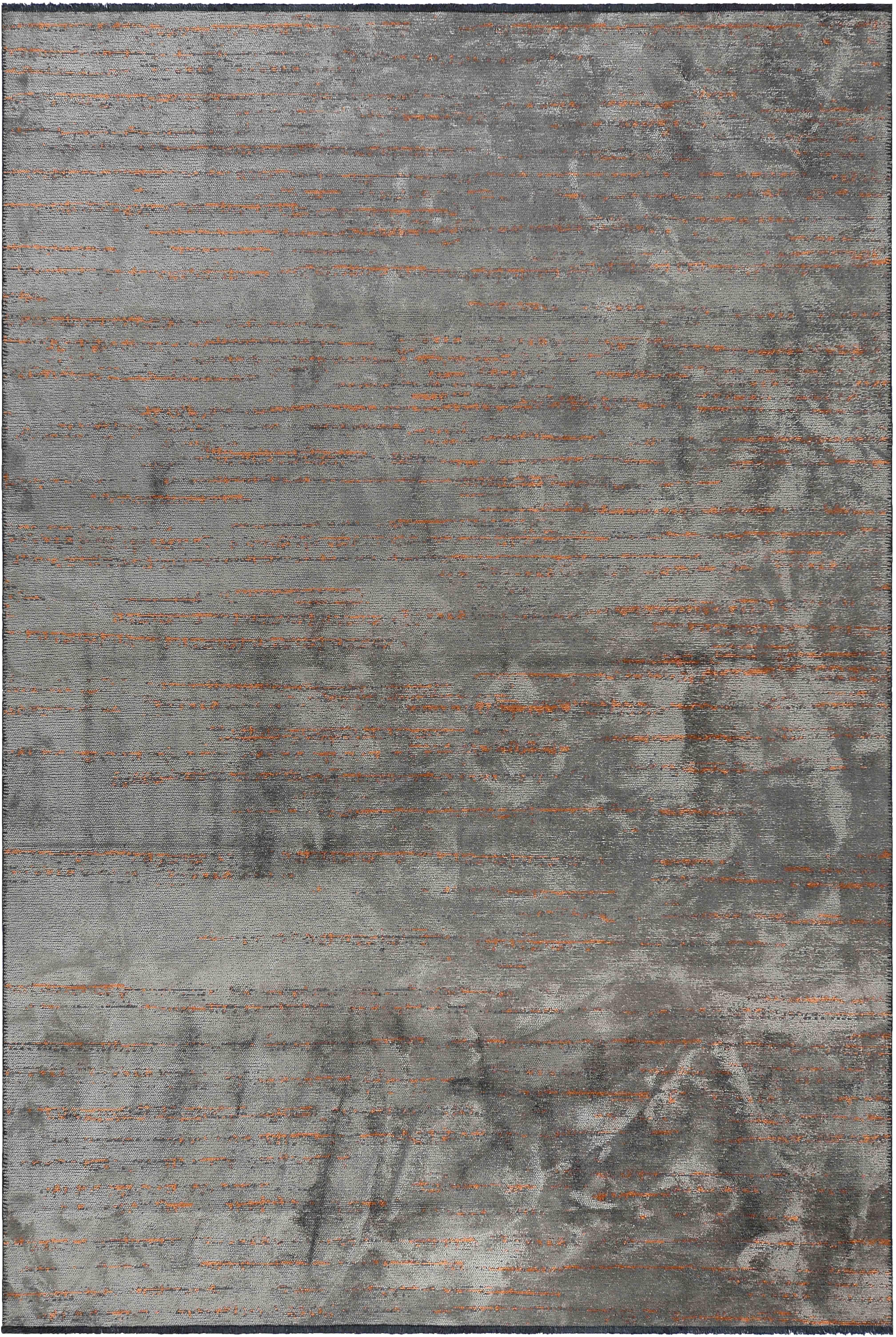En vente :  (Gris) The Moderns No Pattern Solid Color Luxury Area Rug (tapis de luxe moderne sans motif et de couleur unie)
