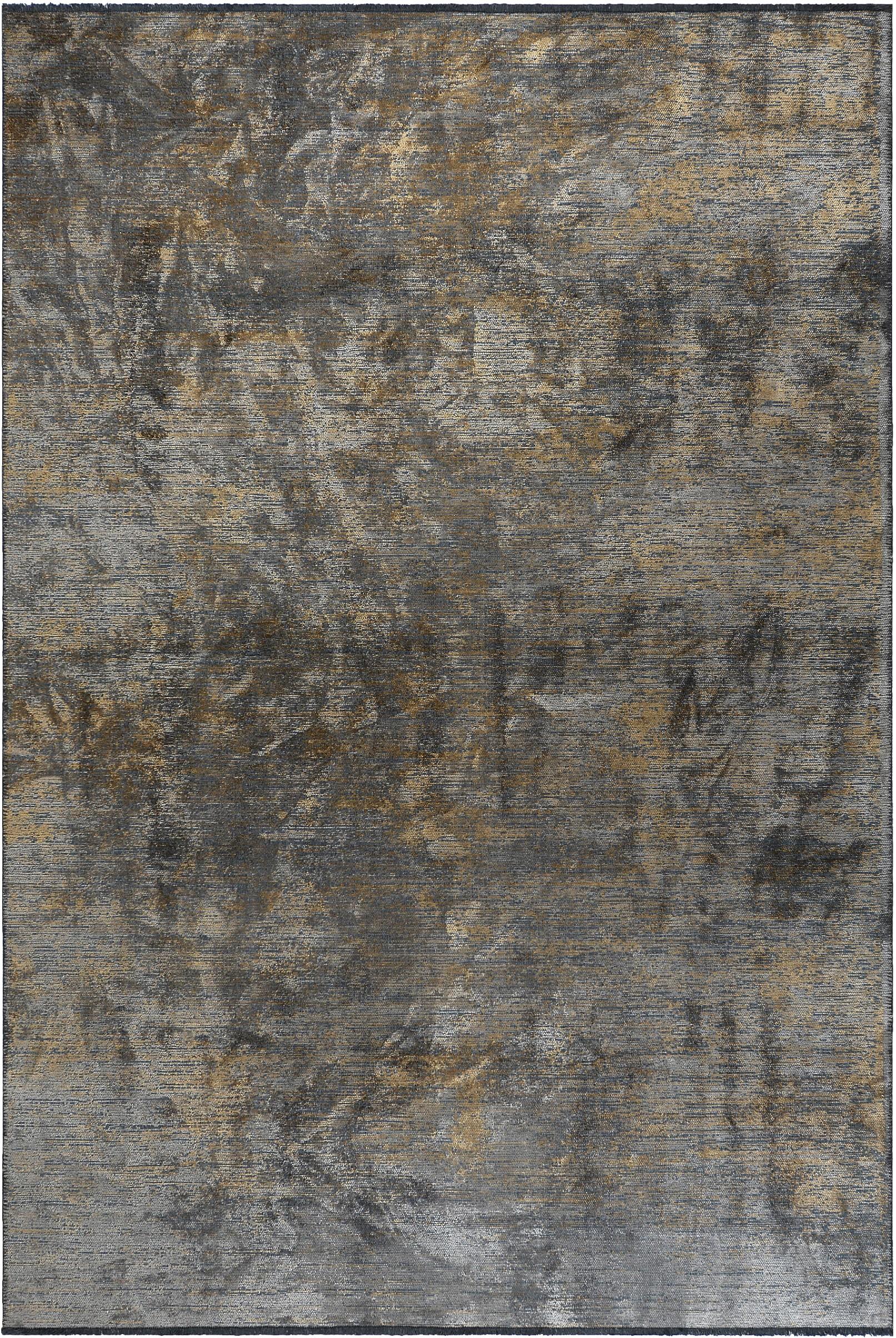Im Angebot: Modern No Pattern Solid Color Luxury Area Rug,  (Grau)