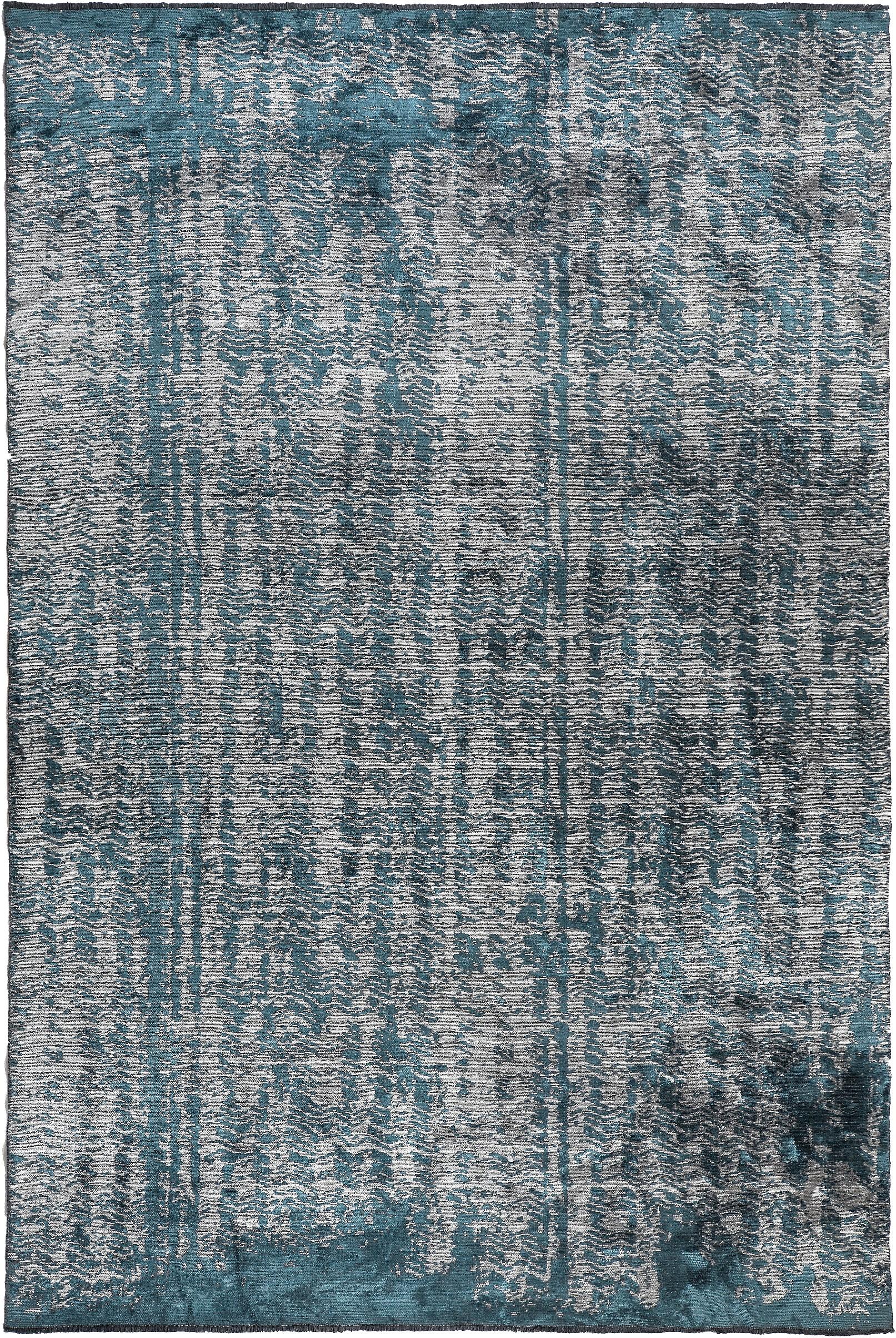 in vendita:  (Blu) Tappeto di lusso astratto moderno