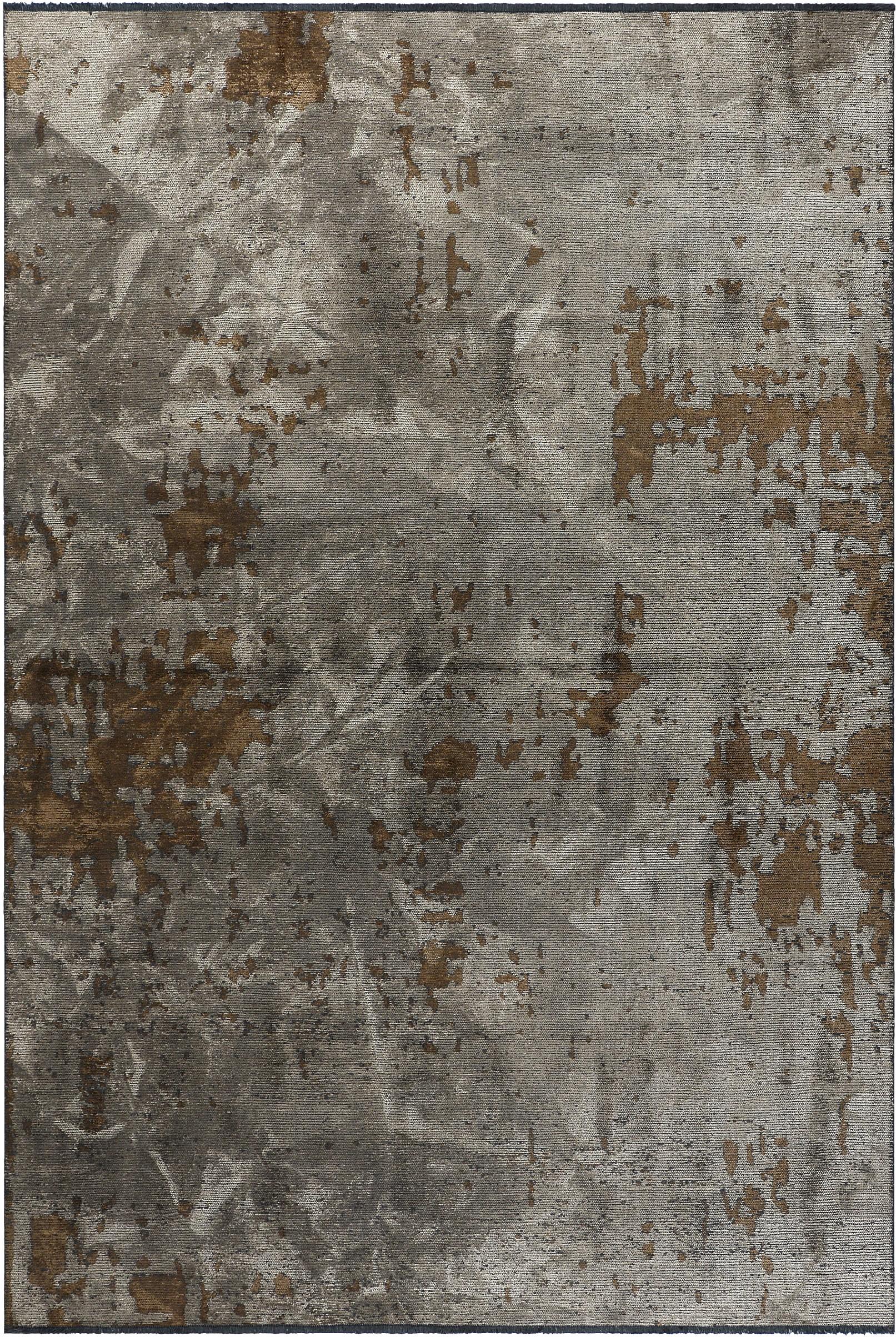 For Sale:  (Gray) Modern  Abstract Luxury Hand-Finished Area Rug