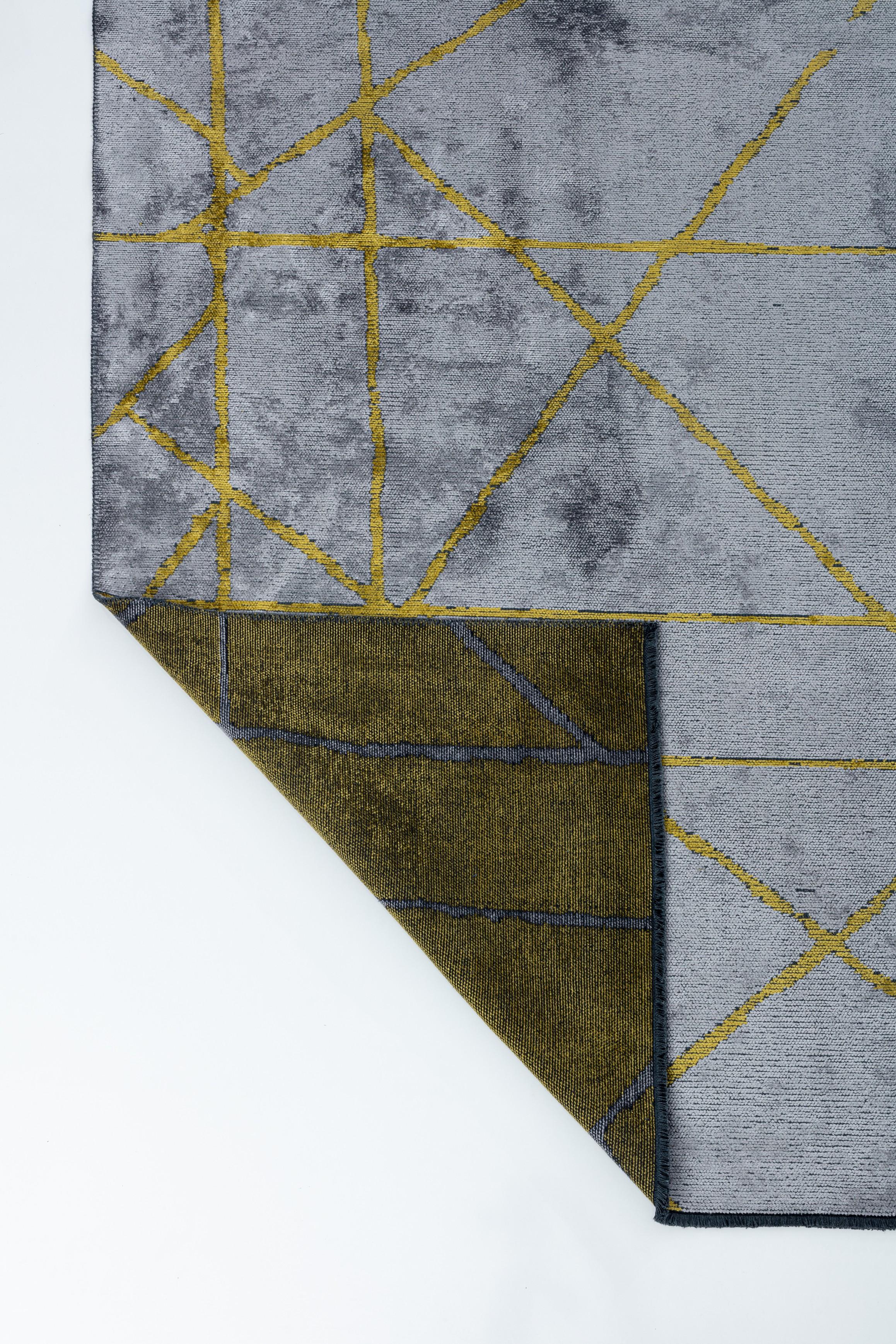 For Sale:  (Gray) Modern Abstract Luxury Area Rug 3