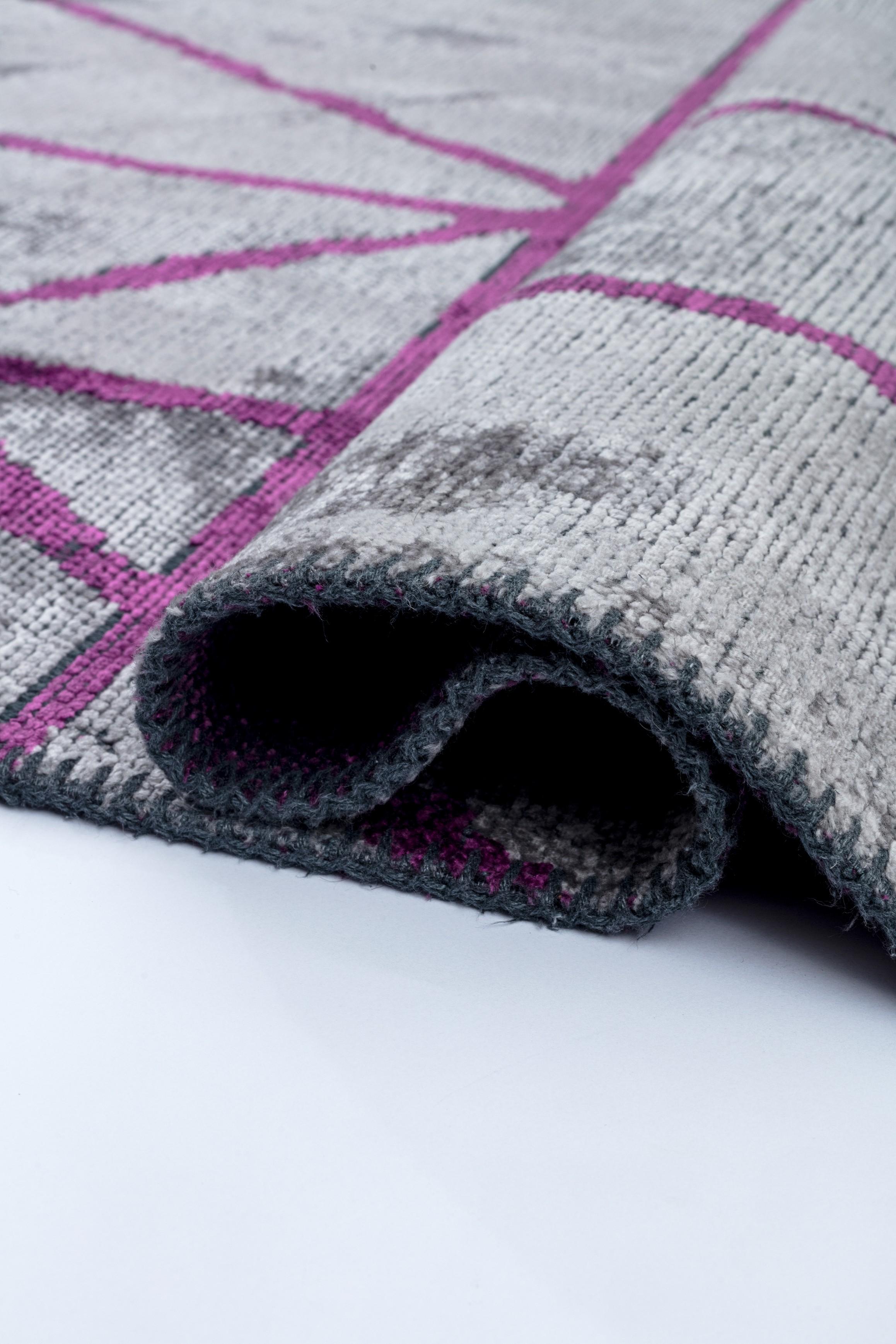 in vendita:  (Grigio) Tappeto di lusso astratto moderno 2