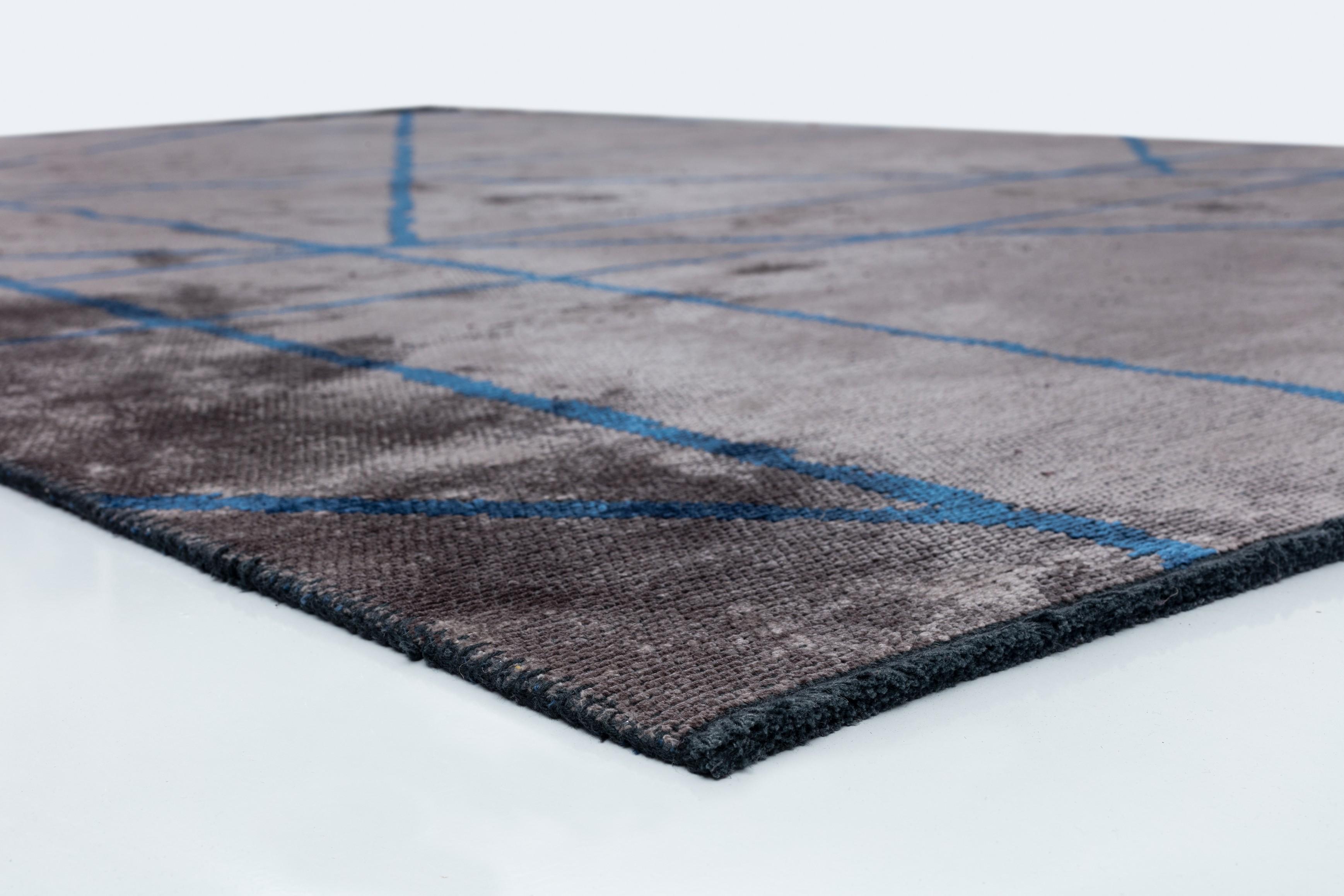 in vendita:  (Grigio) Tappeto di lusso astratto moderno 4