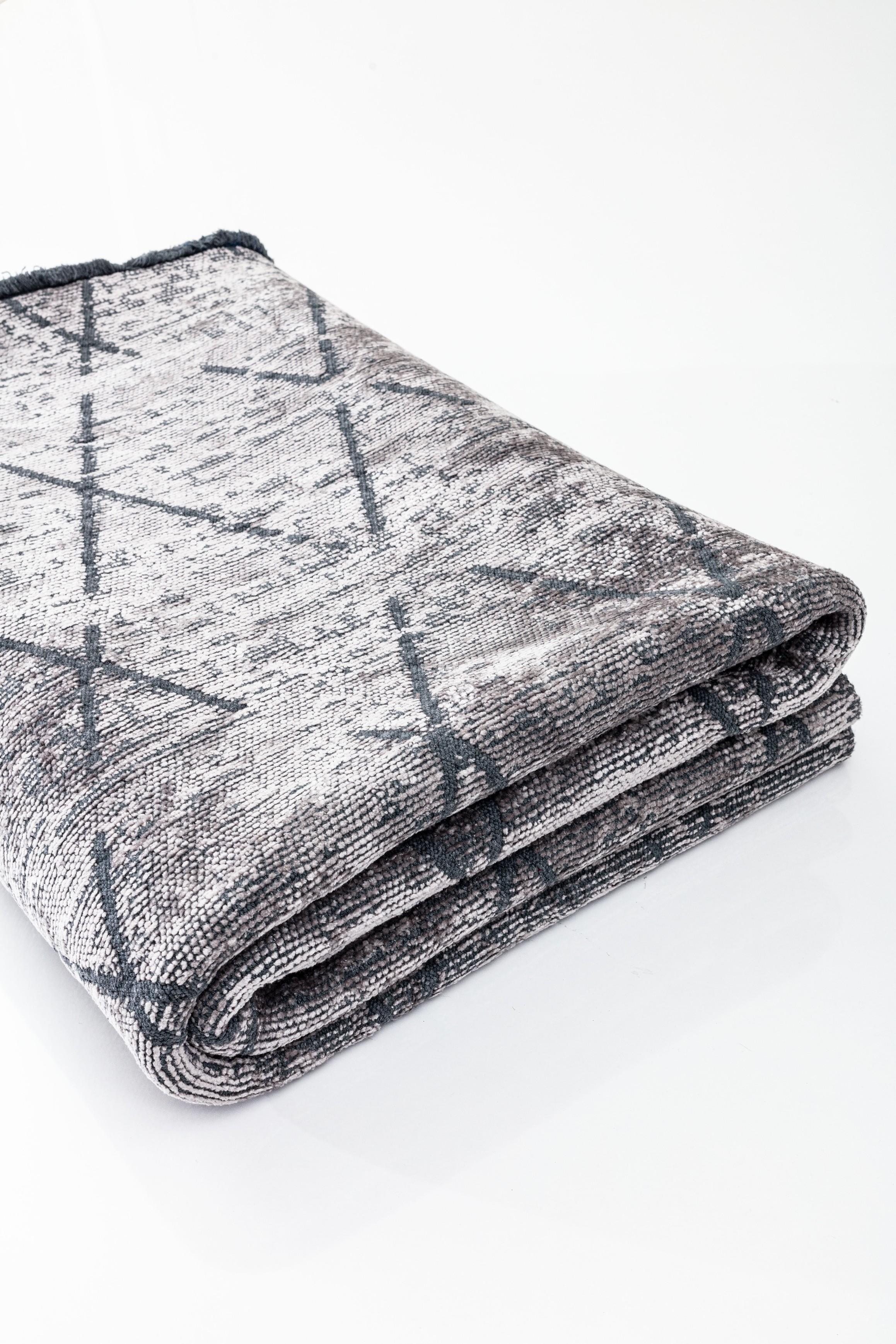 in vendita:  (Grigio) Tappeto di lusso moderno Argyle 4