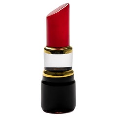 Kosta Boda Make Up Rouge à lèvres rouge coquelicot