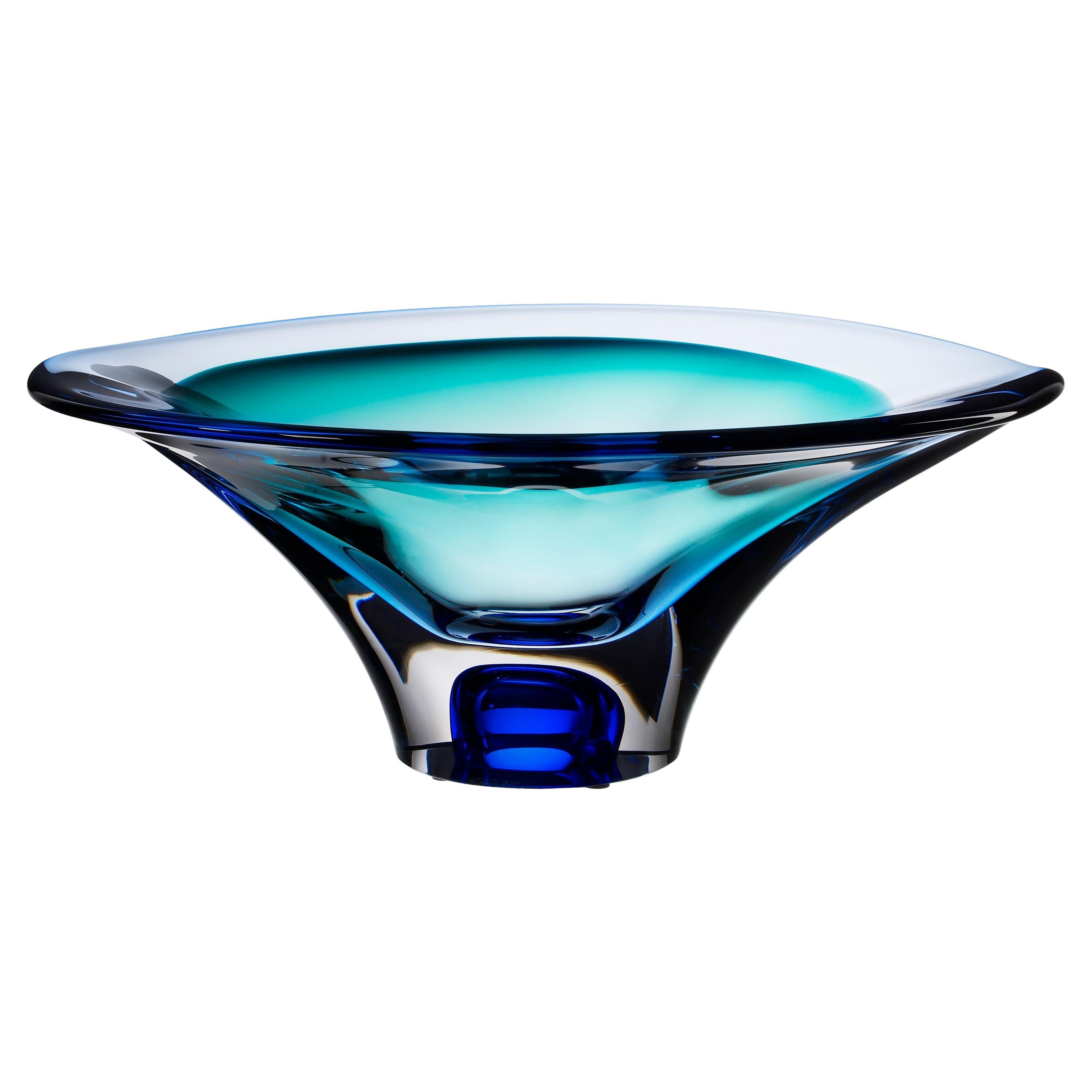 Kosta Boda Vision Bowl Blue