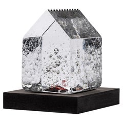 Kosta Boda - Figure en cuivre transparent « My Palace Home »