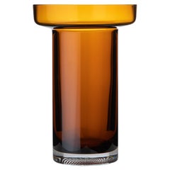 Kosta Boda Vase haut Limelight Amber
