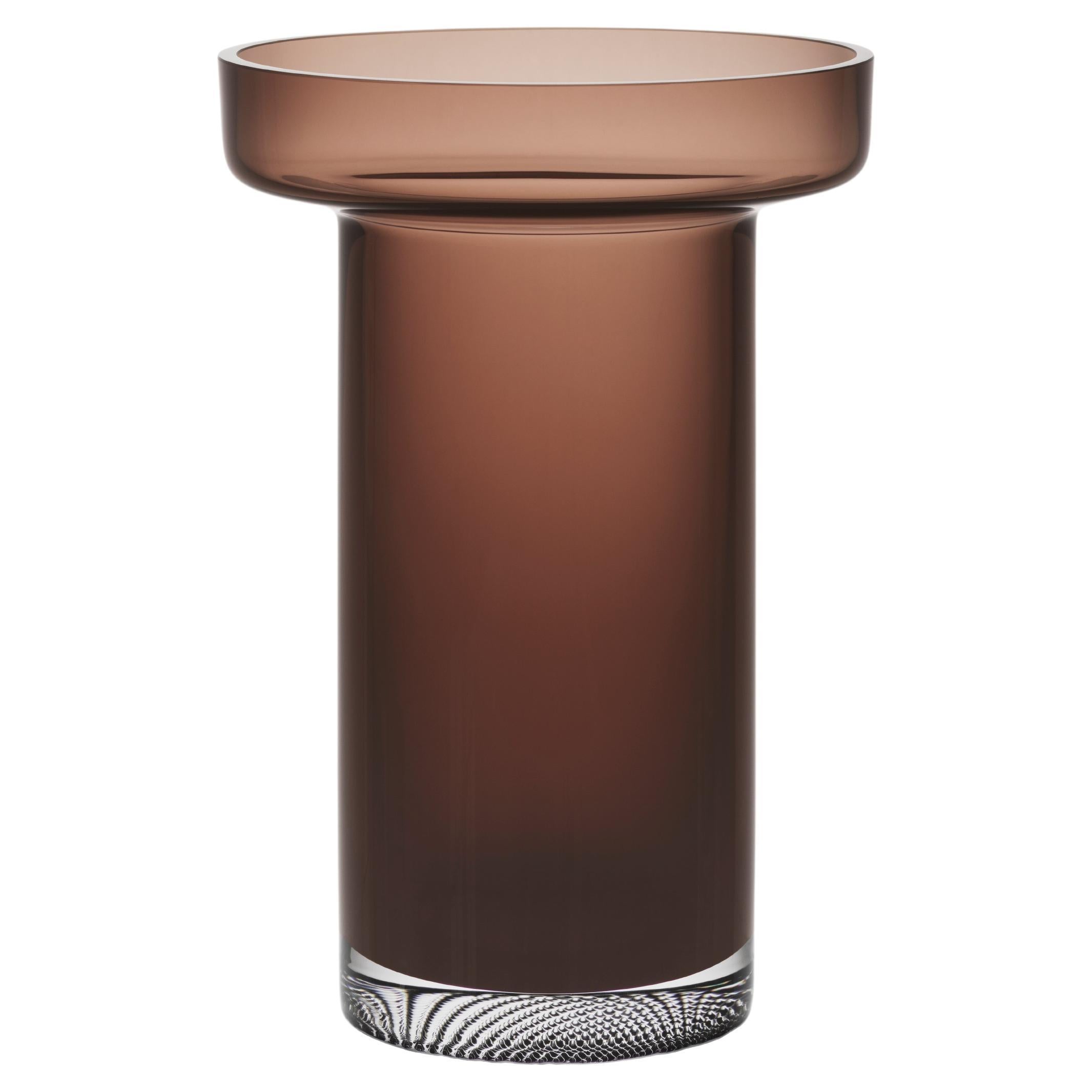 Vaso alto Kosta Boda Limelight Borgogna