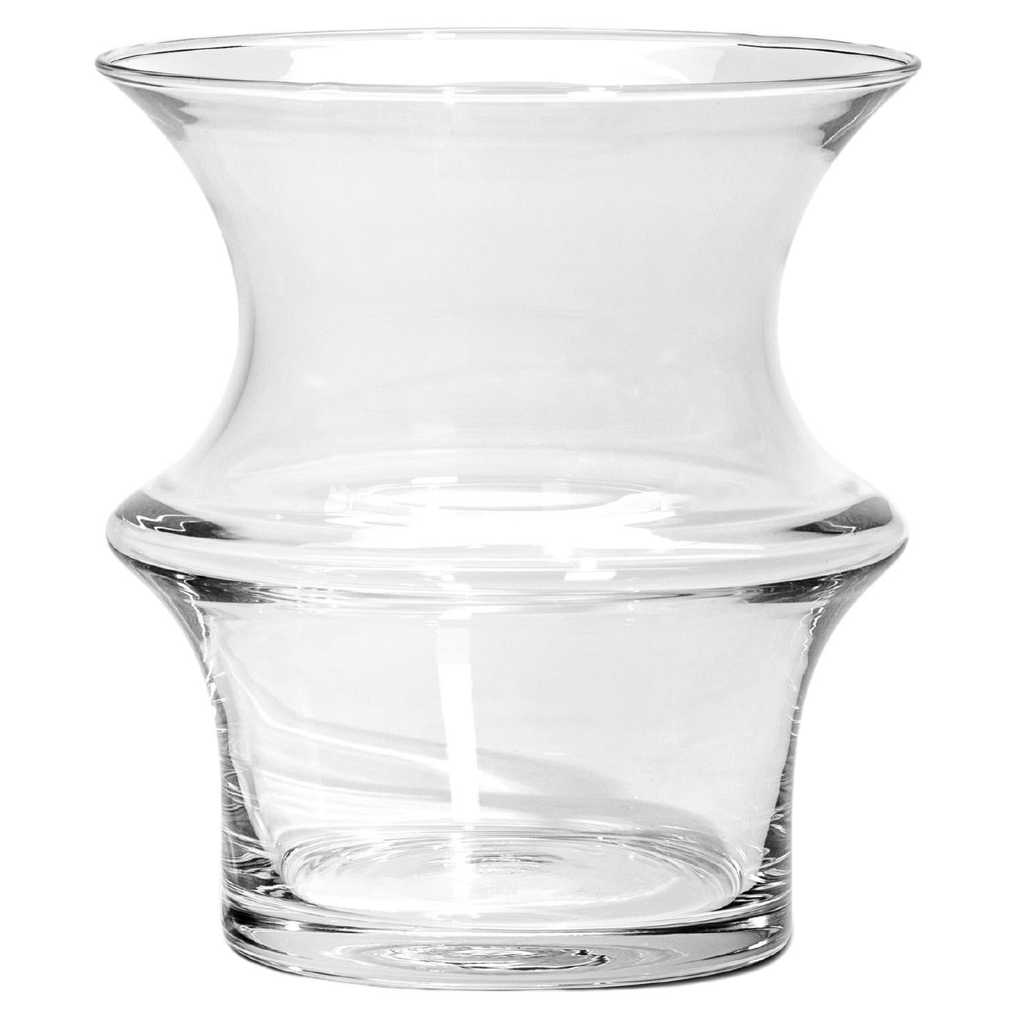 Kosta Boda Pagod Vase Clear Small For Sale