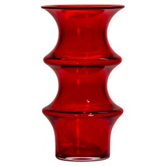 Vaso Kosta Boda Pagod Rosso Grande
